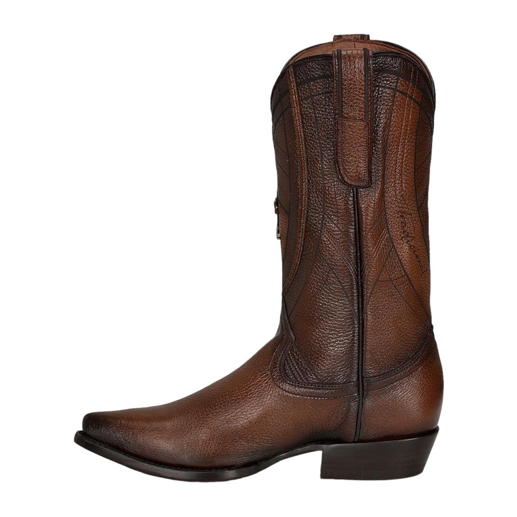 Bota Cuadra en piel genuina venado para Caballero