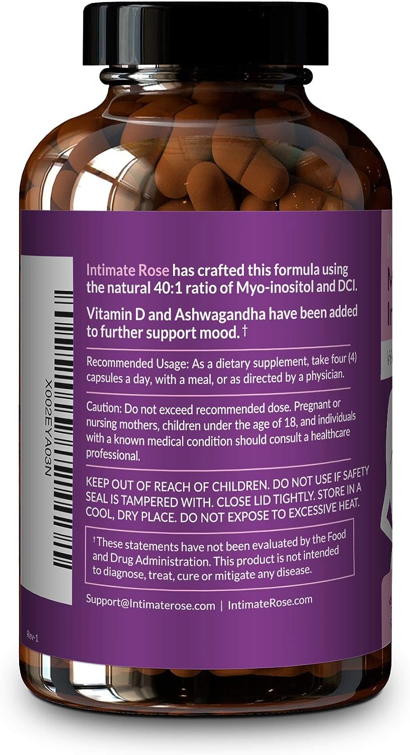 Myo And D-chiro Inositol 40:1 Con Vitamina D (120 Cápsulas)