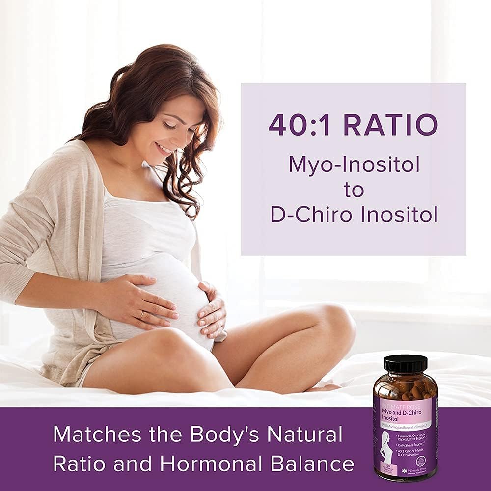 Myo And D-chiro Inositol 40:1 Con Vitamina D (120 Cápsulas)