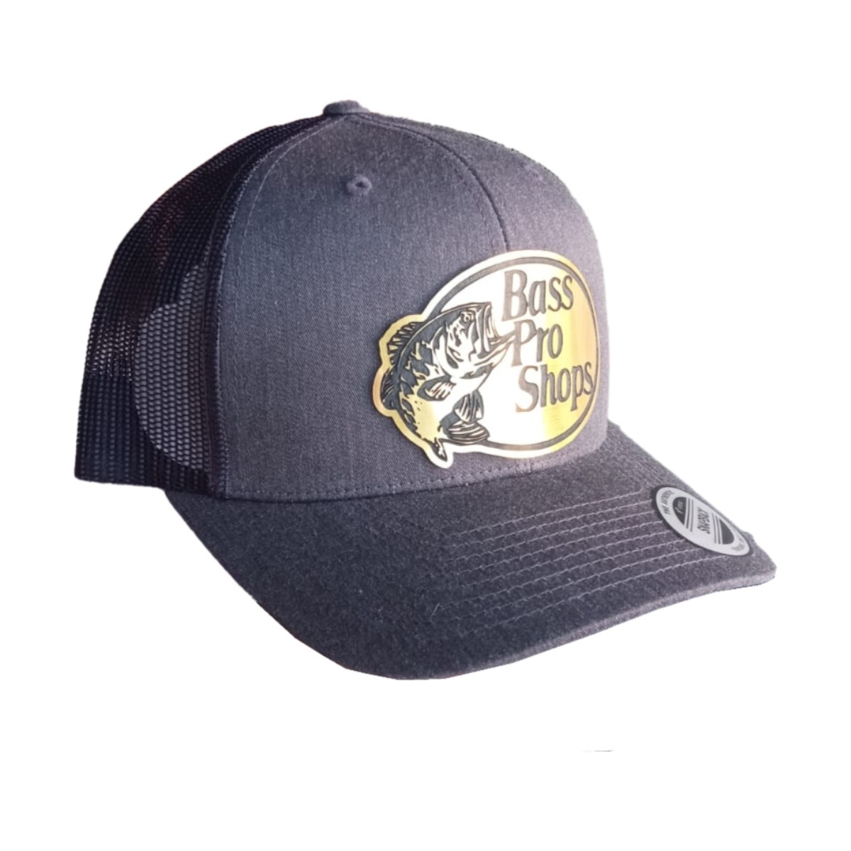 Gorra Yupoong personalizada Bass gris BPSGG unisex