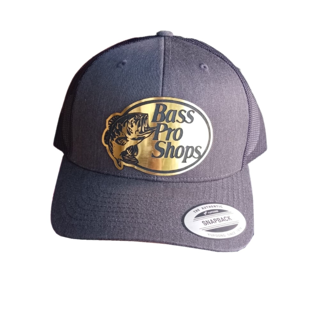 Gorra Yupoong personalizada Bass gris BPSGG unisex