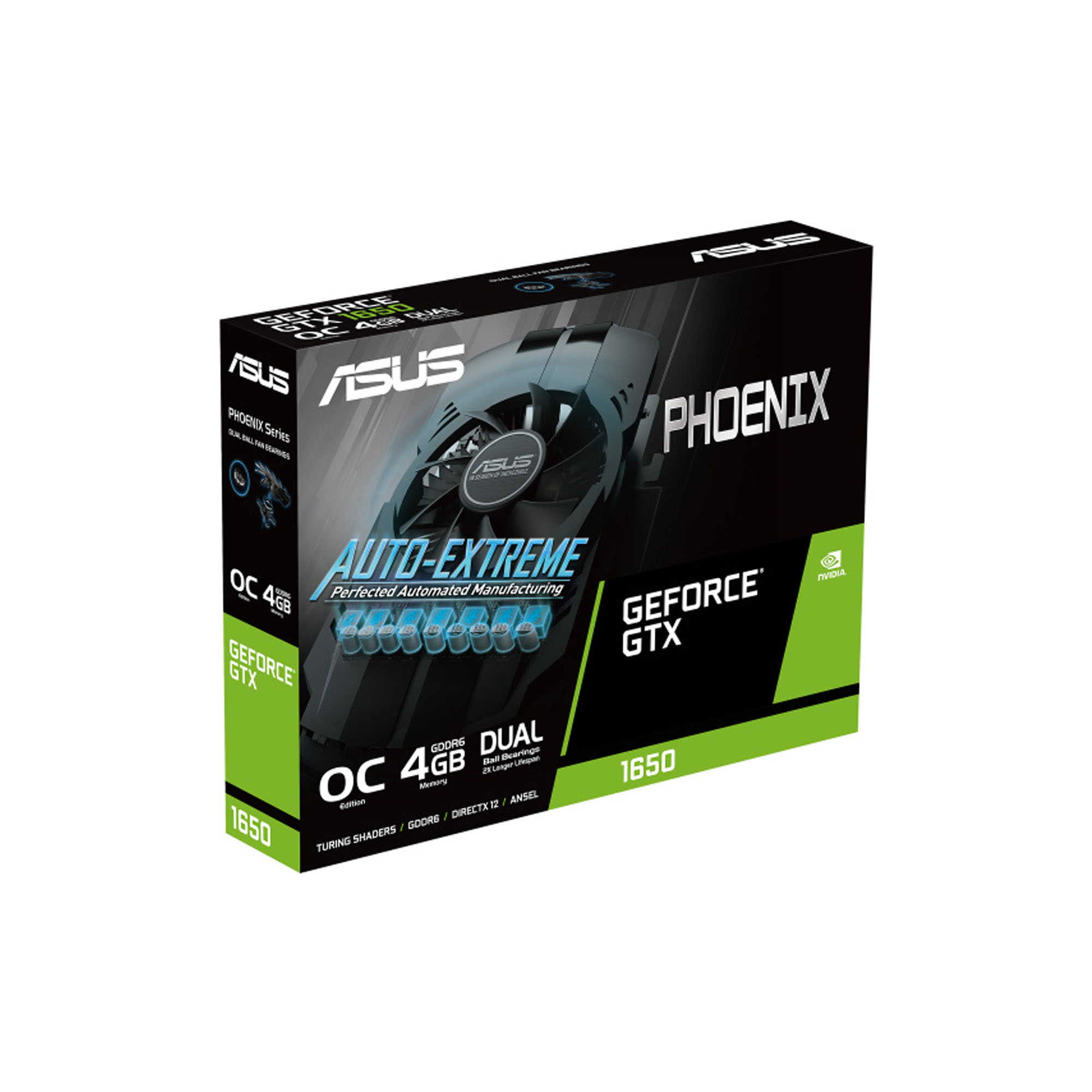 Tarjeta de Video Asus Nvidia Phoenix GeForce GTX 1650 EVO OC 4GB GDDR6 PCI Express 3.0