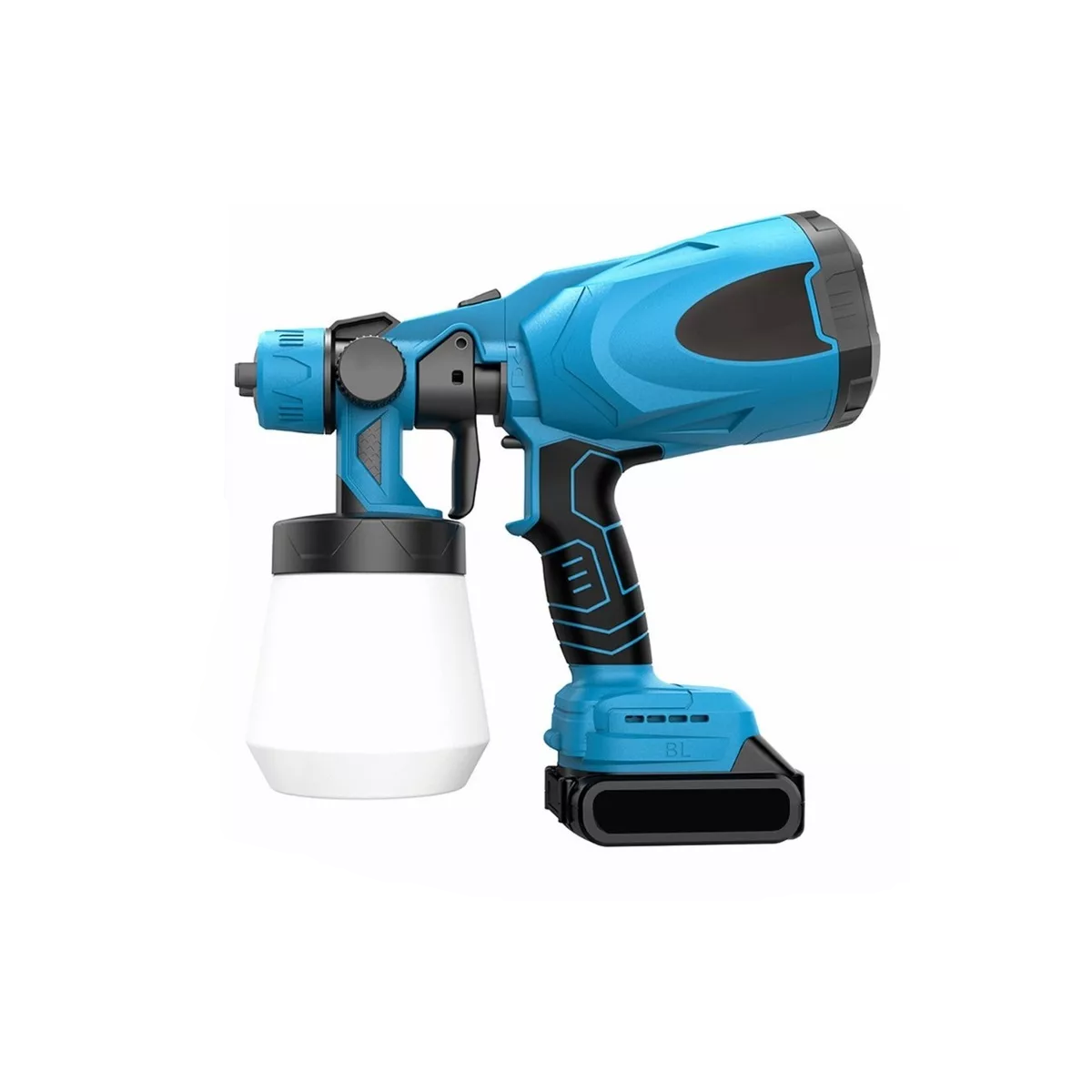 Portatil Pulverizador Pintura Inalámbrico 800ml 18v 550w azul