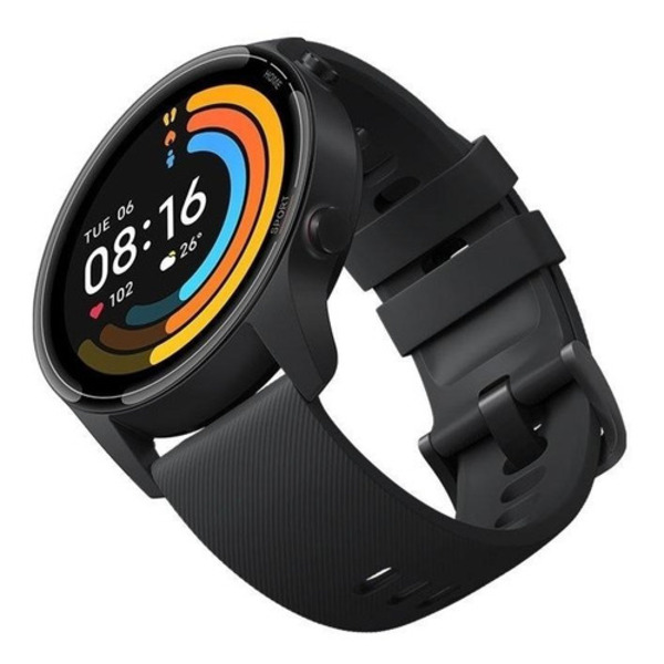 Xiaomi Mi Watch 1.39" caja de polímero reforzado con fibra de vidrio black, malla black de tpu XMWTCL02