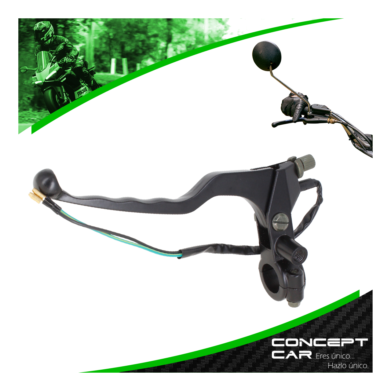 Manija Izquierda Clutch Con Palanca Moto Italika Ft150