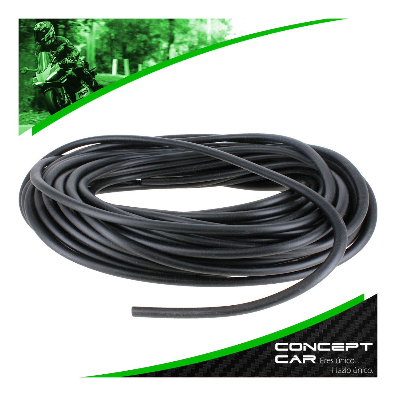 Rollo Manguera Para Gasolina Moto 3/16 Pulg 20 Metros