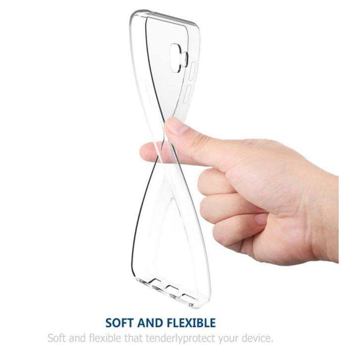 Funda Transparente para Movil MXGCA-011-1 Transparente Samsung A40 Estuche Flexible Plástico TPU, SamsungCase