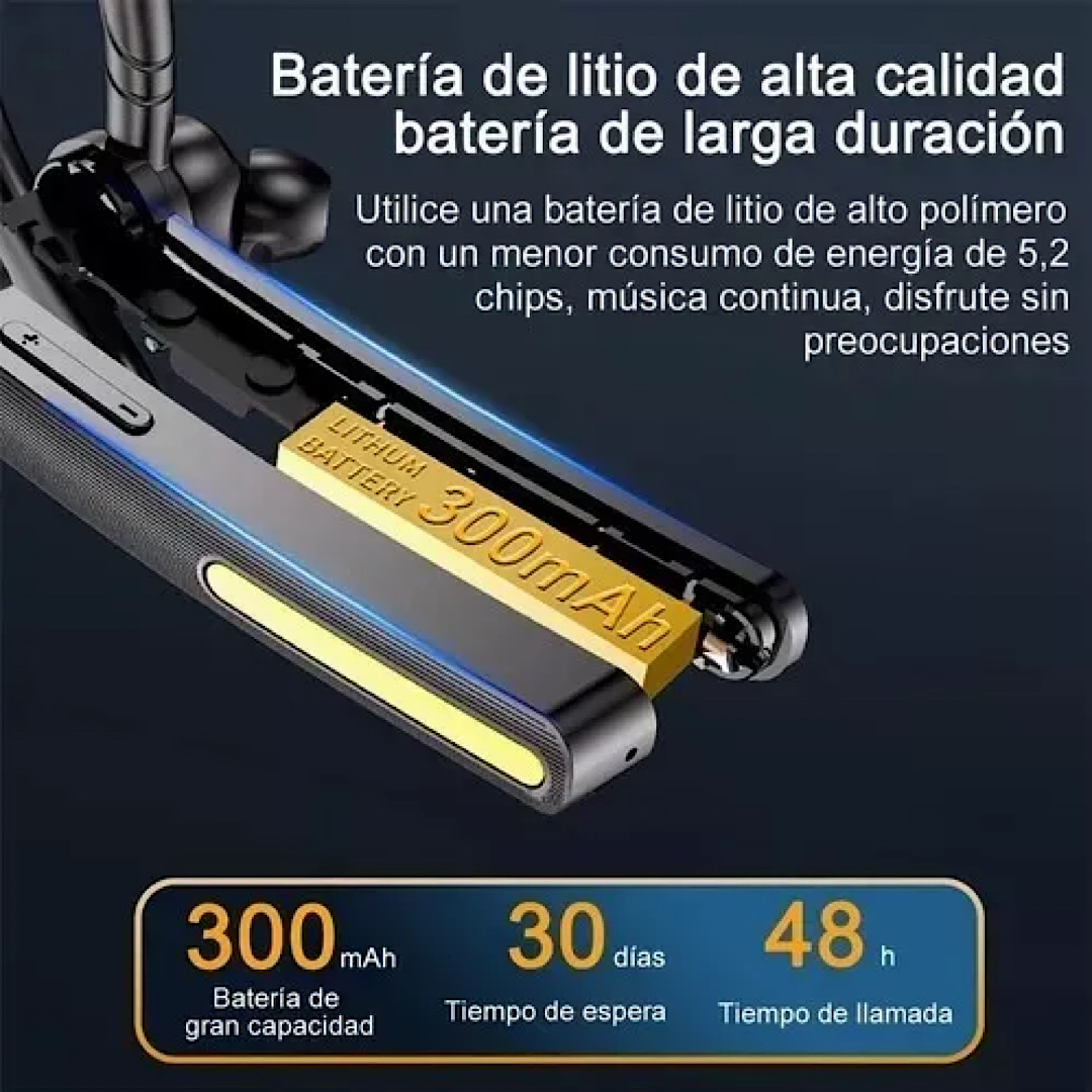 Auriculares Inalámbricos Bluetooth Notificación De Llamada