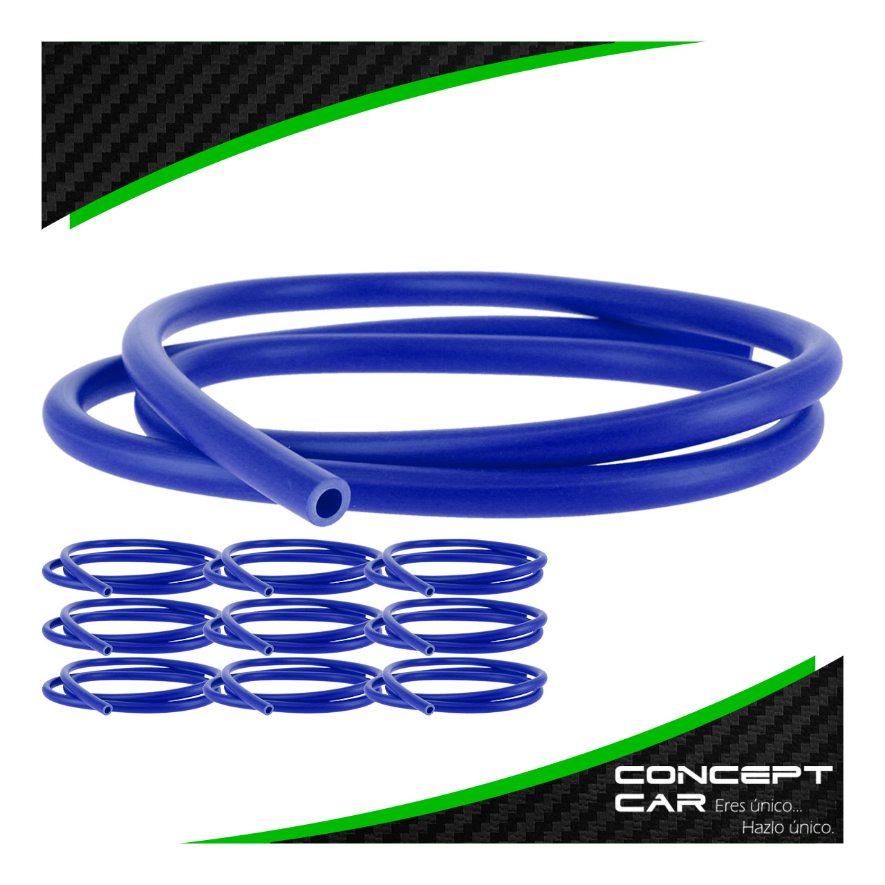 10 Manguera De Plastico Para Gasolina Moto 3/16 Pulg 1 Mt