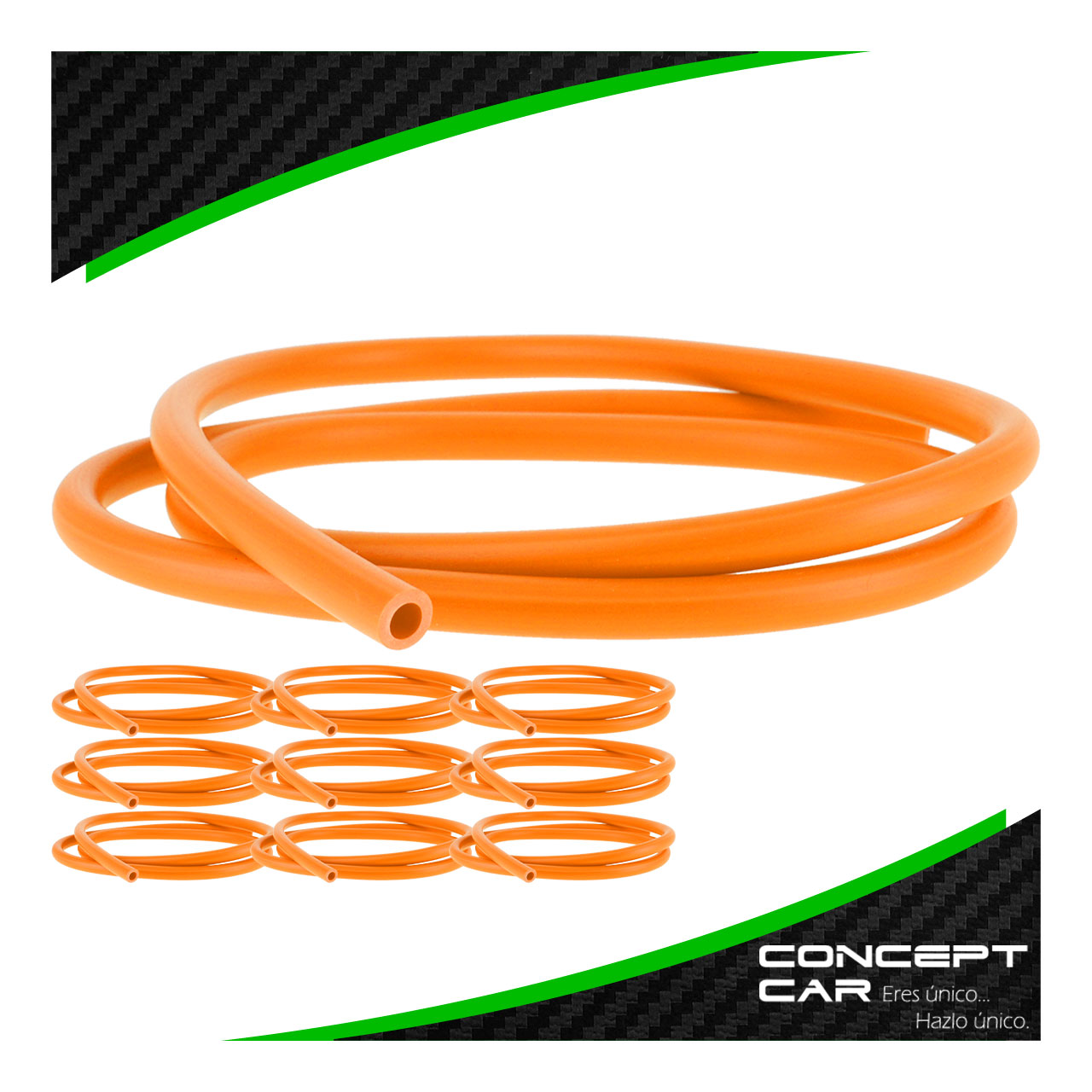 10 Manguera De Plastico Para Gasolina Moto 3/16 Pulg 1 Mt