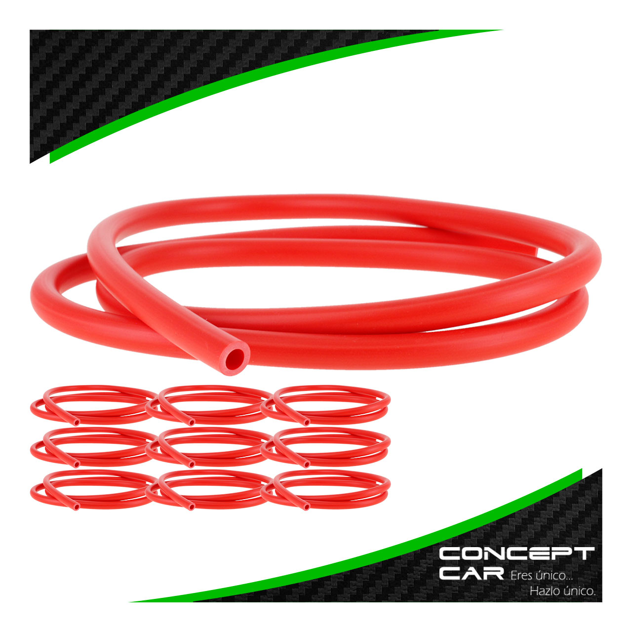 10 Manguera De Plastico Para Gasolina Moto 3/16 Pulg 1 Mt