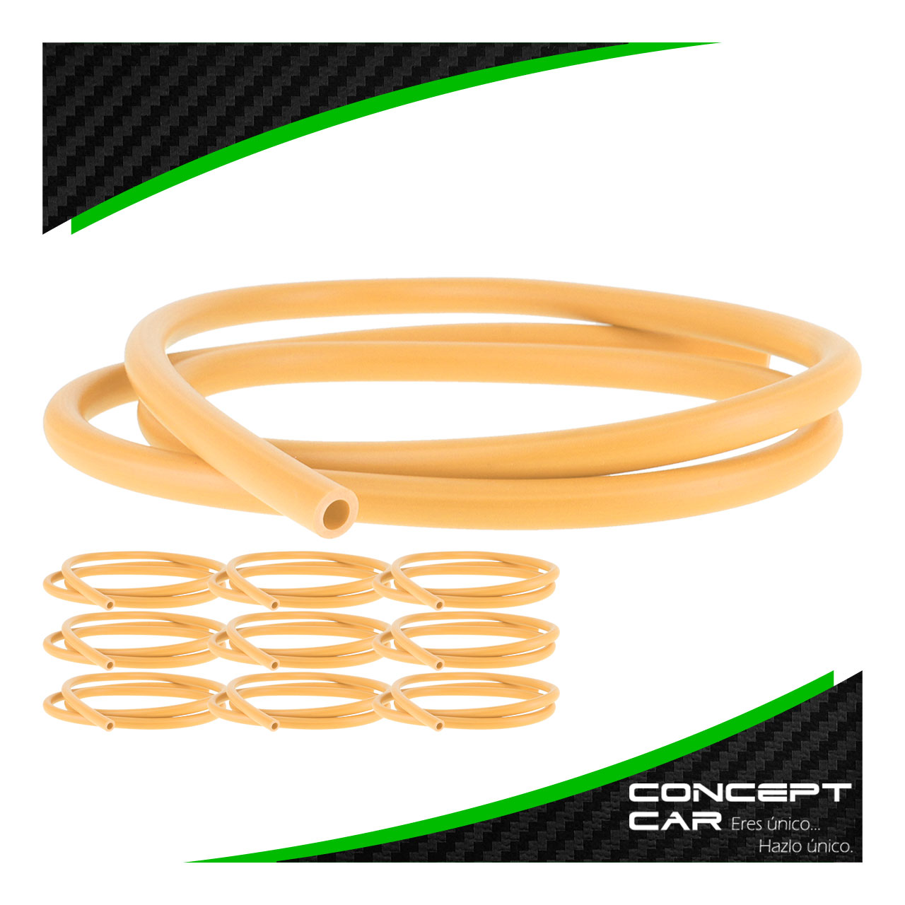 10 Manguera De Plastico Para Gasolina Moto 3/16 Pulg 1 Mt