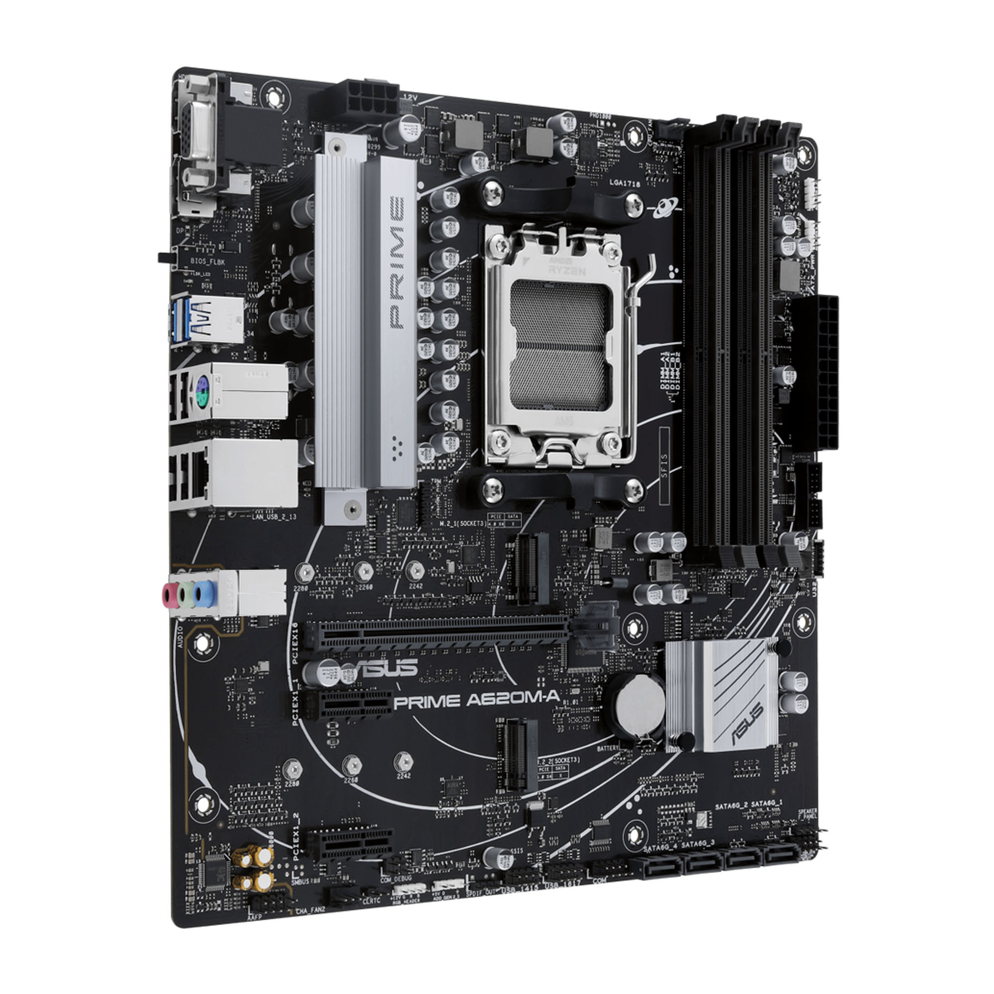 Tarjeta Madre Asus Micro-ATX Prime A620M-A-CSM Socket AM5 AMD A620 HDMI
