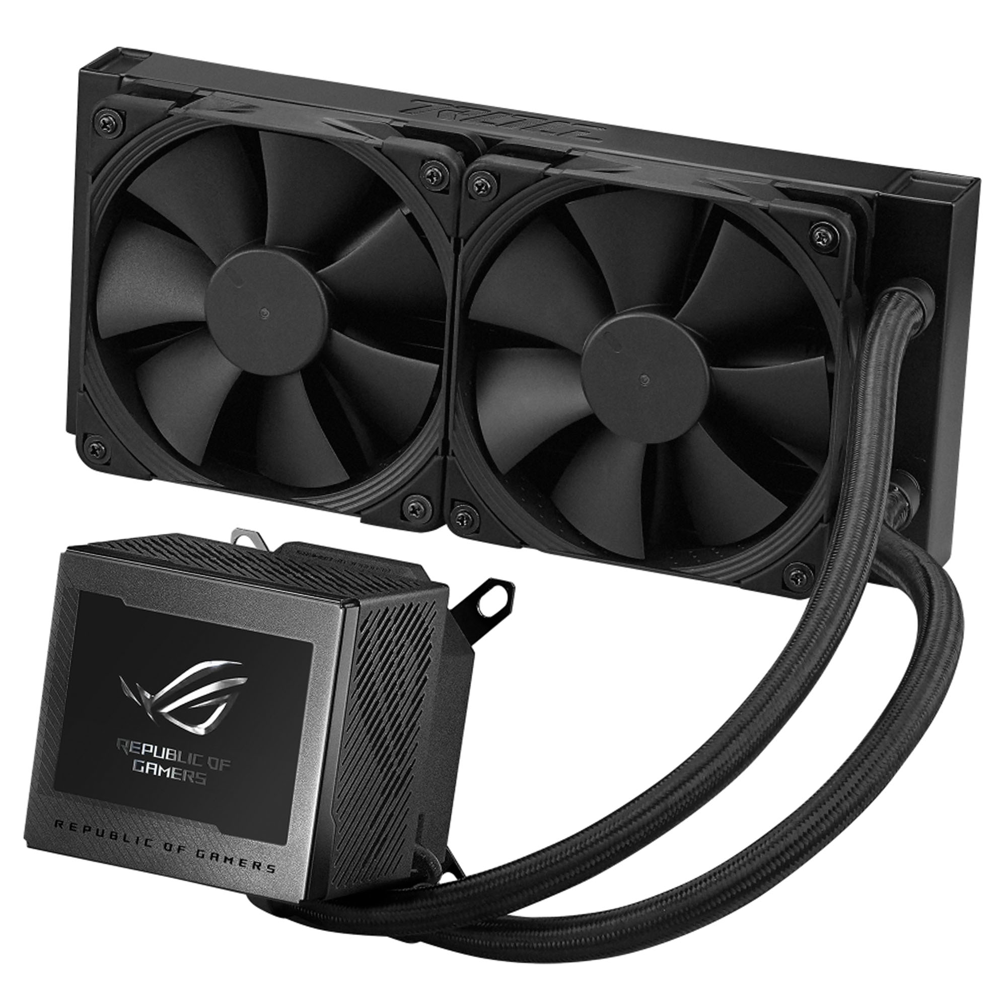 Enfriamiento Liquido Asus Rog Ryou III 360 800-2600Rpm 3X 120mm Rgb Negro