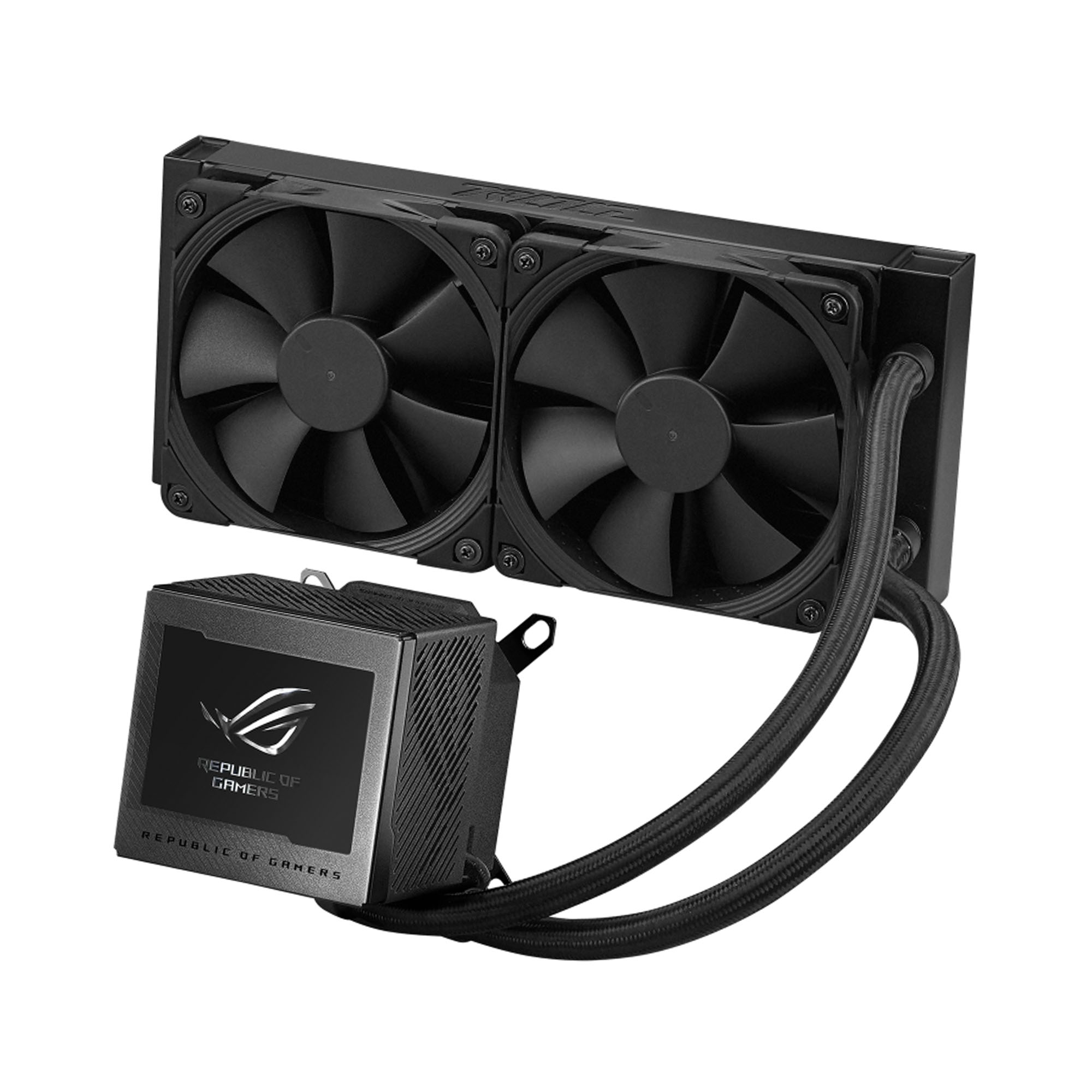 Enfriamiento Liquido Asus Rog Ryou III 360 800-2600Rpm 3X 120mm Rgb Negro