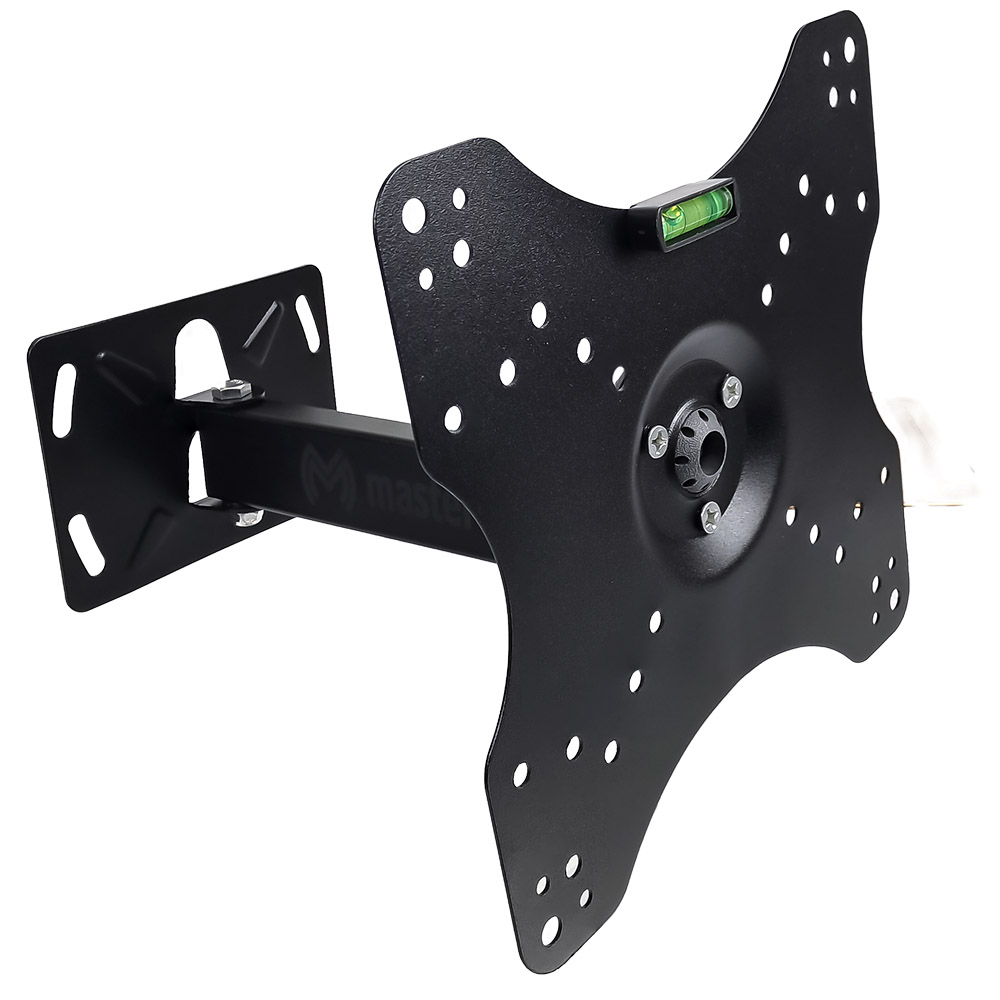 Soporte de Pared para Pantallas Vesa Máxima 200 X 200 de hasta 25 Kilos Fabricado en Acero de Alta Resistencia / Master / HO-ARMROTATE