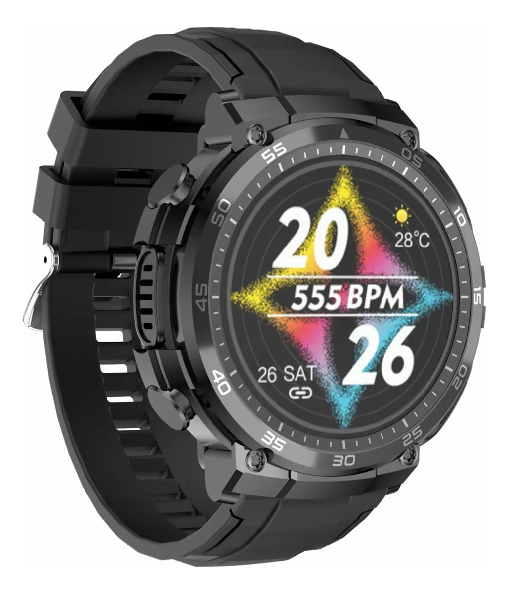 Smartwatch Reloj 3 En 1 M68 Fralugio Mp3 90mb Audífonos Tws