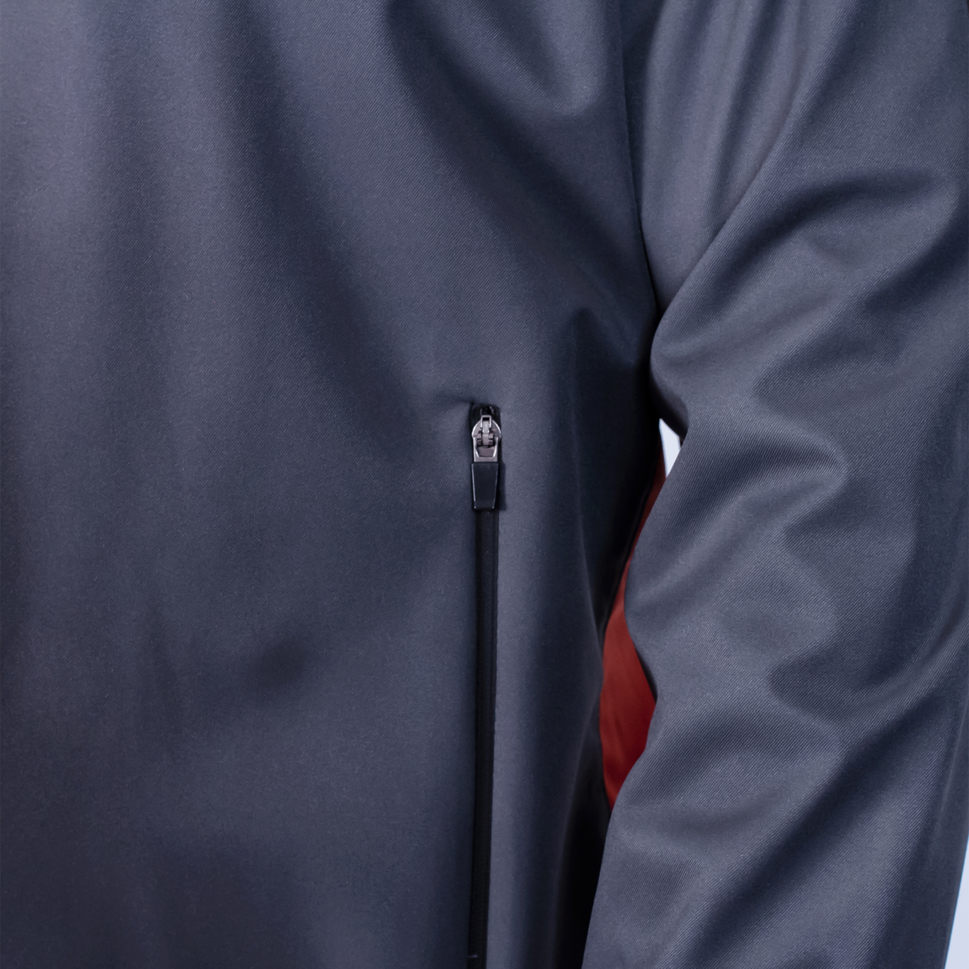 Chamarra Impermeable Outdoor Gris de Hombre para Campismo, Senderismo y Ciudad Laca-GR
