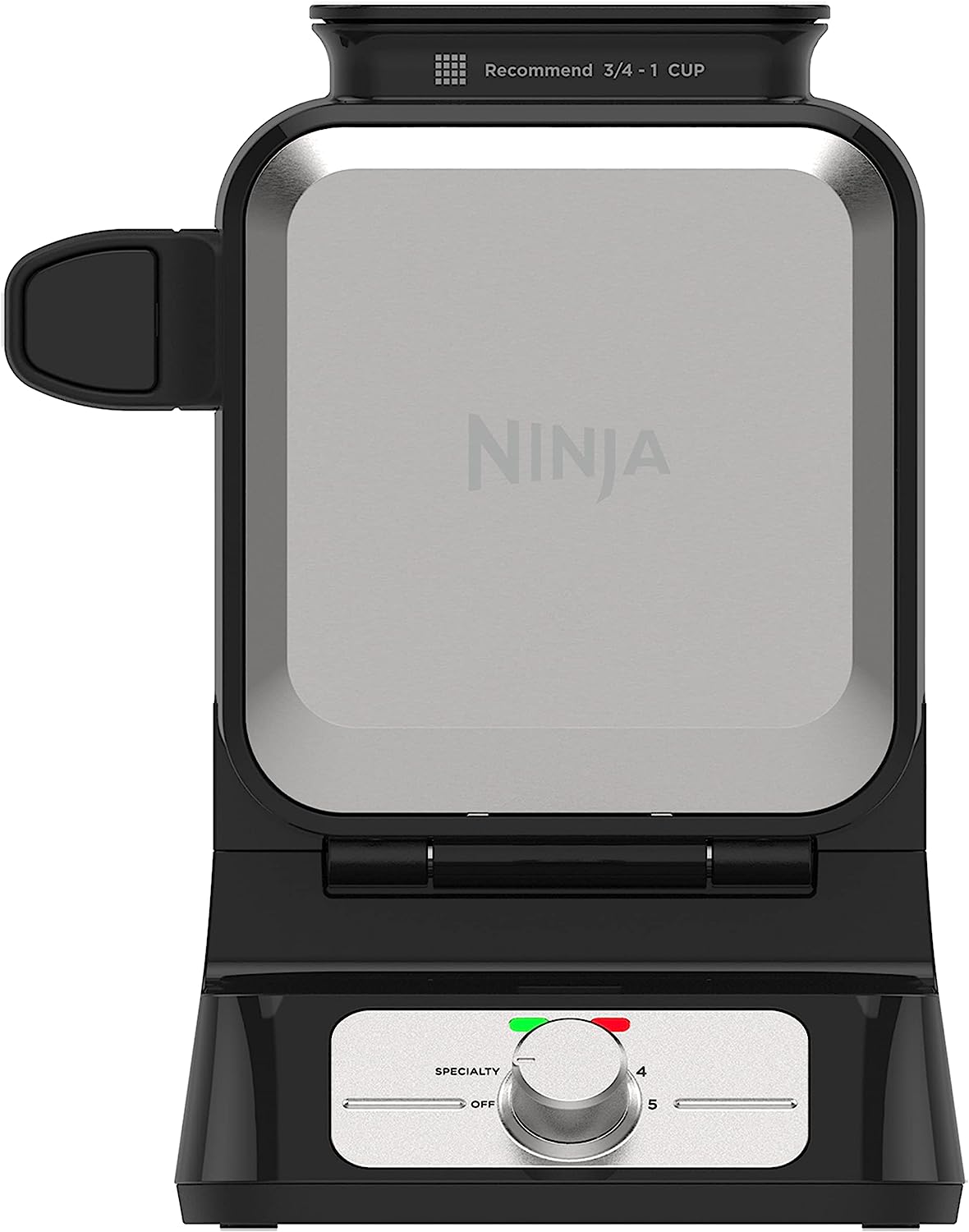 WAFFLERA NINJA WAFFLE MAKER MAQUINA PARA HACER WAFFLES BELGAS PRO NEVERSTICK BW1001 RENEWED