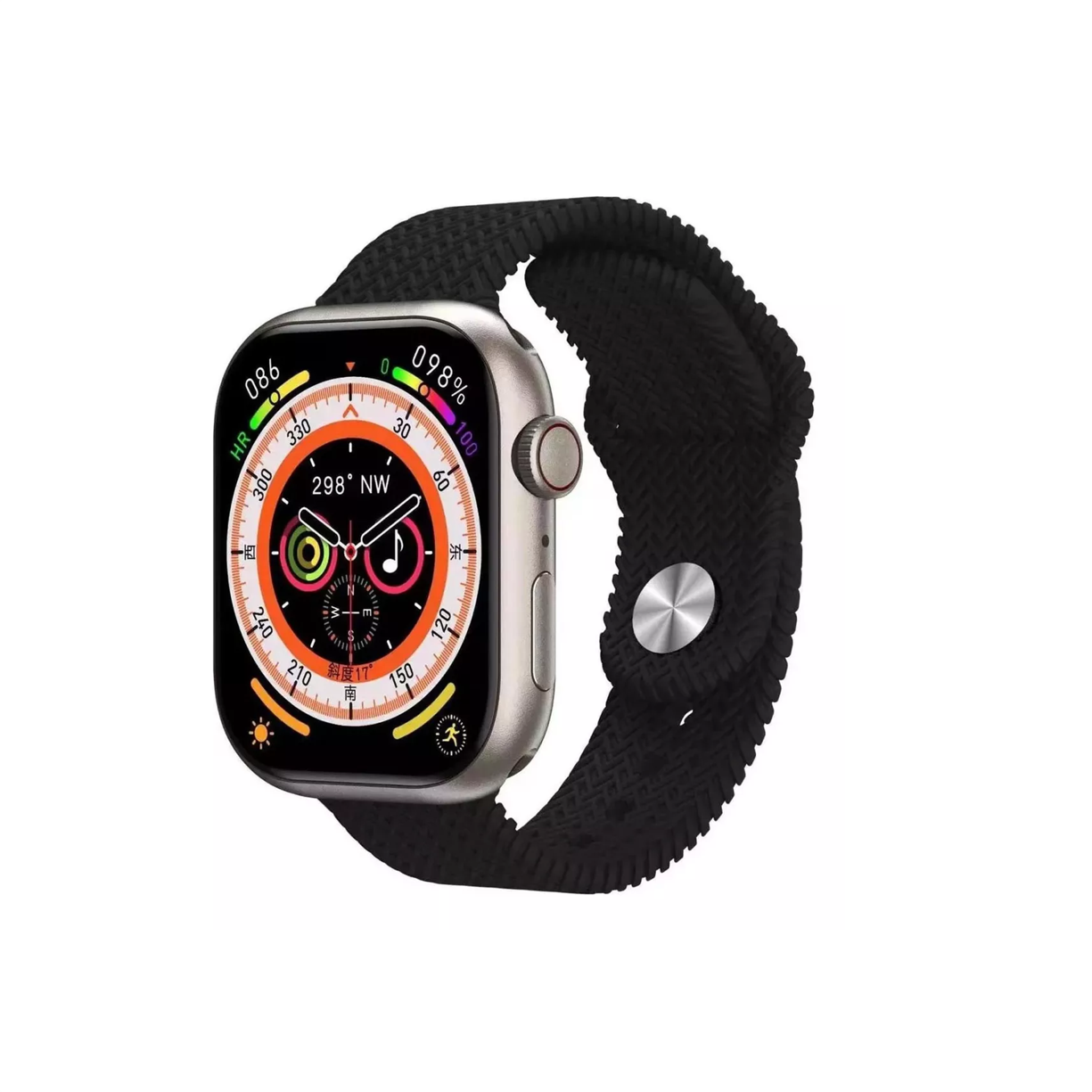 Reloj Inteligente Smartwatch Hk9 Pro Fralugio Mide Glucosa