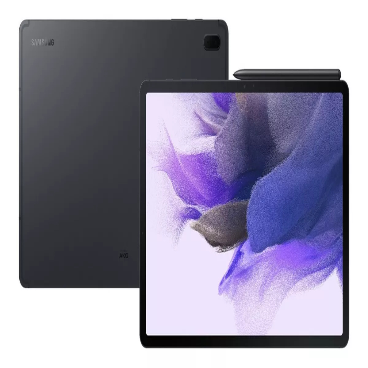  Samsung Galaxy Tab S7 FE 2021 Tablet Android con pantalla de  12.4 pulgadas, WiFi 64GB S Pen Incluida Batería de Larga Duración Potente  Rendimiento, Negro Místico : Electrónica