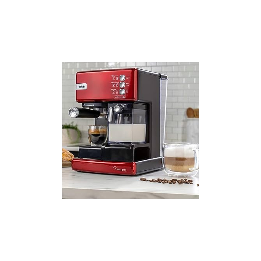 Cafetera Oster PimaLatte BVSTEM6603R Capuccino Cápsulas 1170W