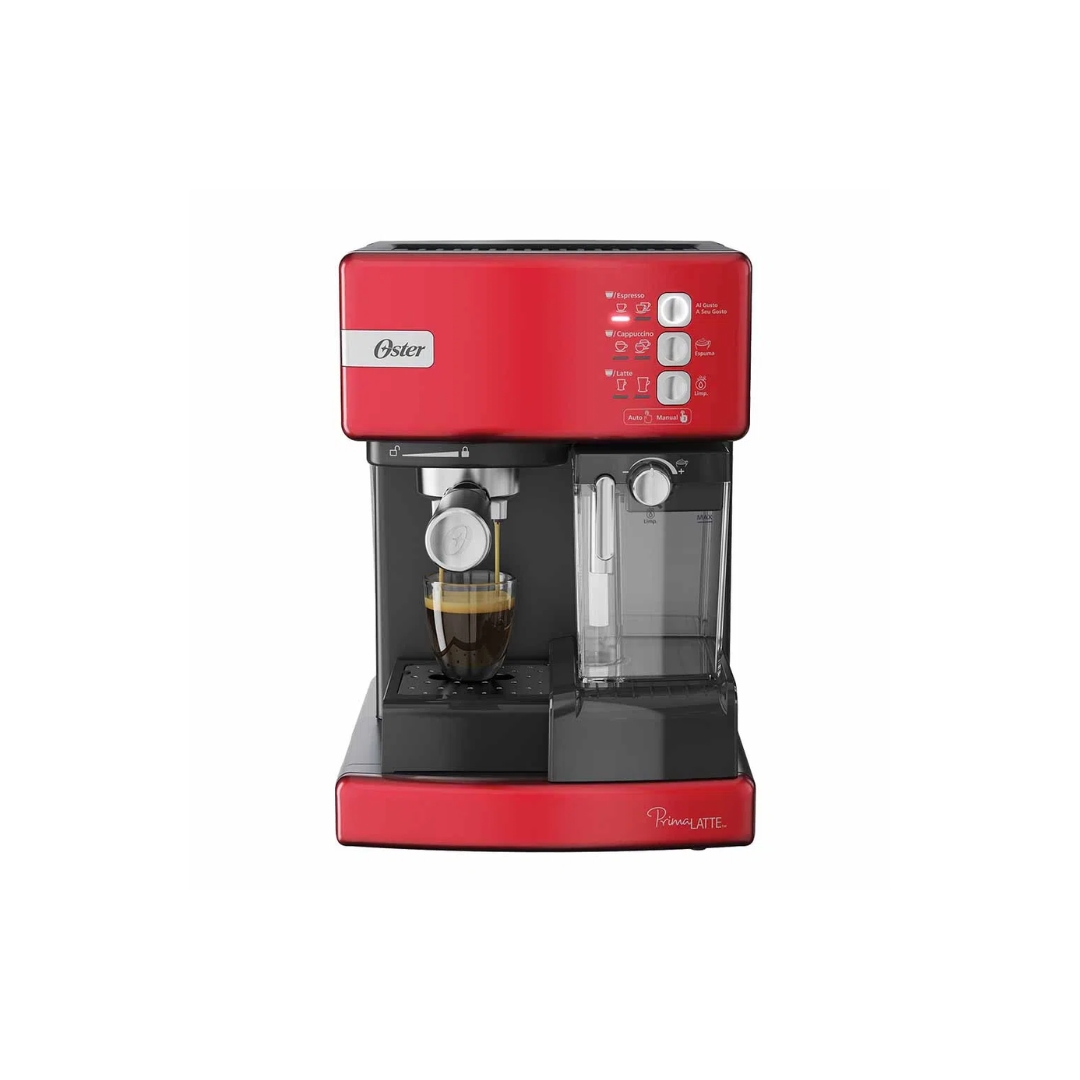 Cafetera Oster PimaLatte BVSTEM6603R Capuccino Cápsulas 1170W