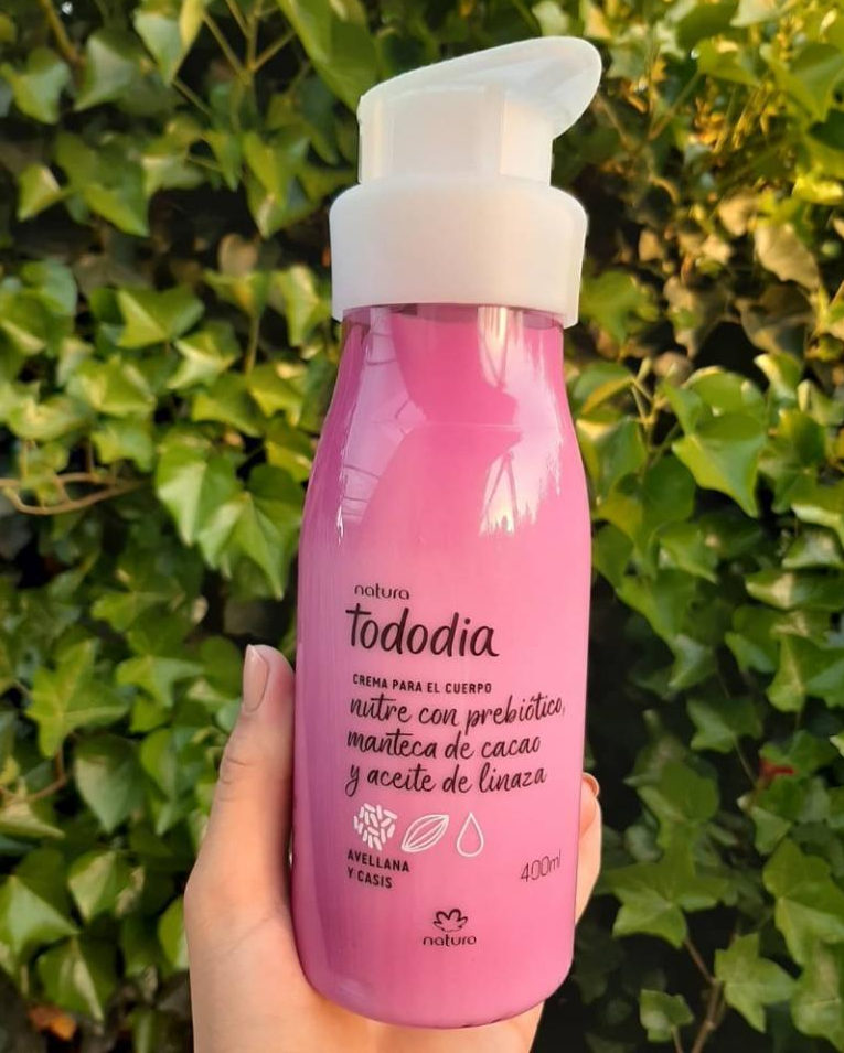Crema para el Cuerpo Avellana y Casis Tododia Natura 400ml 