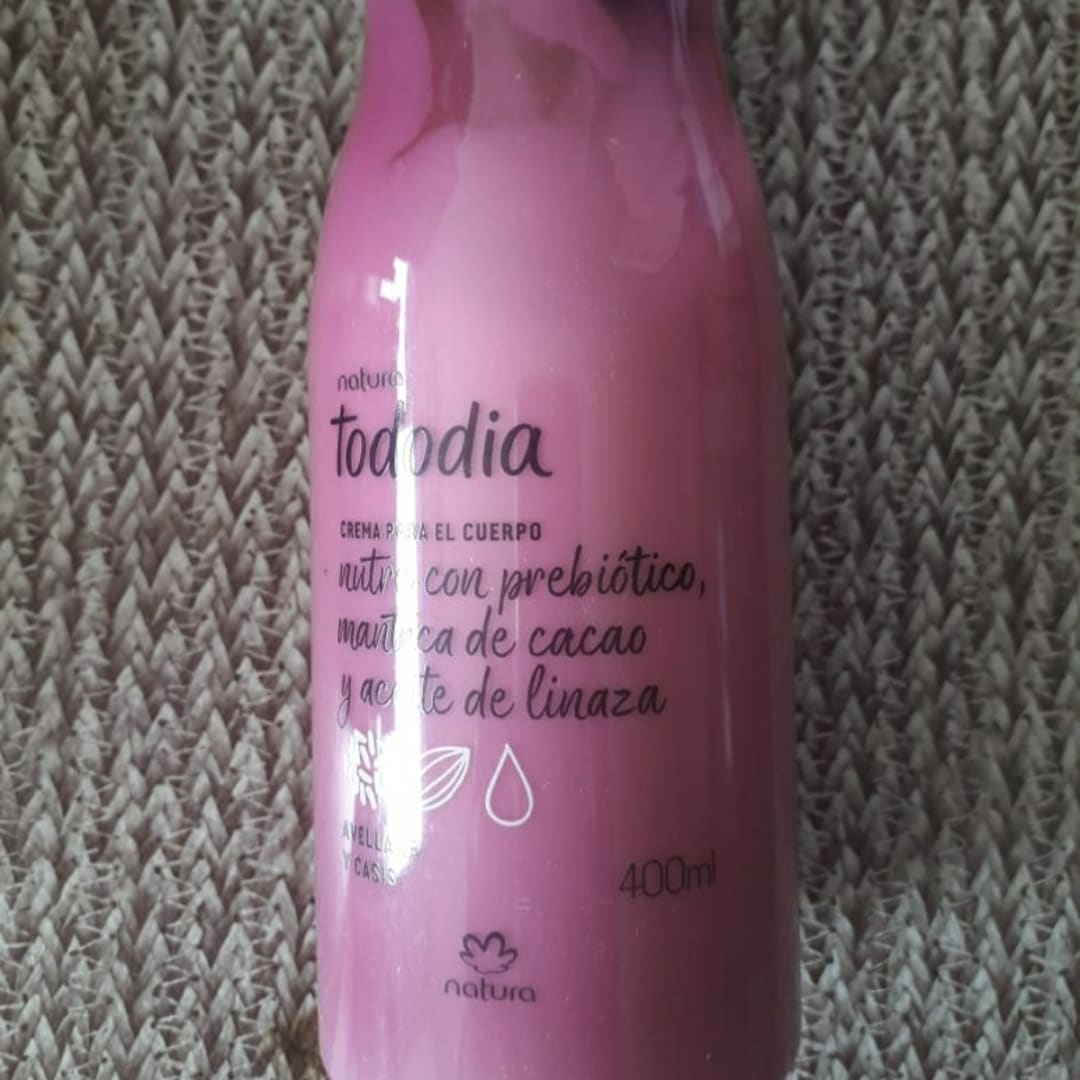 Crema para el Cuerpo Avellana y Casis Tododia Natura 400ml 