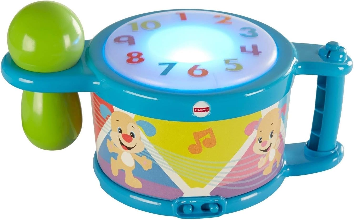 Fisher Price Rie y Aprende Tambor Canta Conmigo