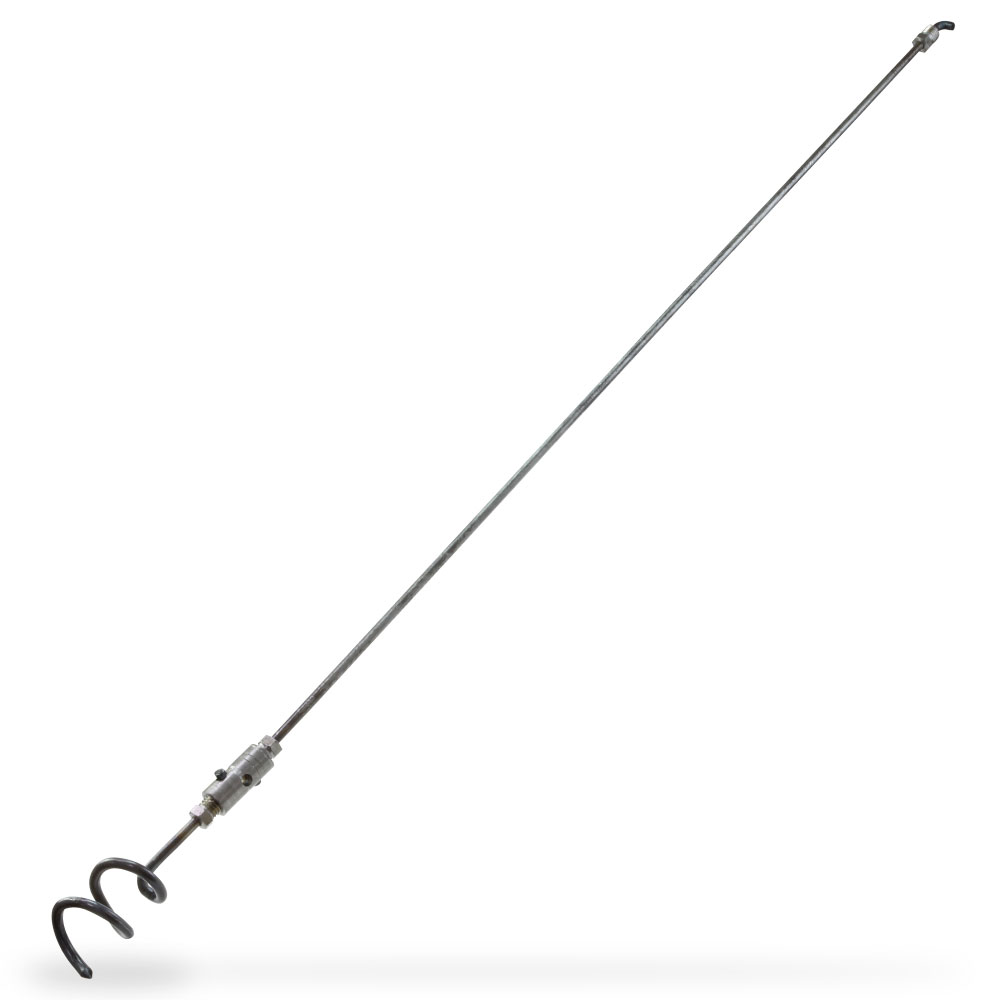 Destapacaños Manual De Varillas Aceradas Para Tubería Simple y efectiva para desbloquear obstrucciones Para Destapar Cañería De Lavabos, Fregaderos, Vertederos, Duchas Y Bañeras, 1/4", 6.35 mm