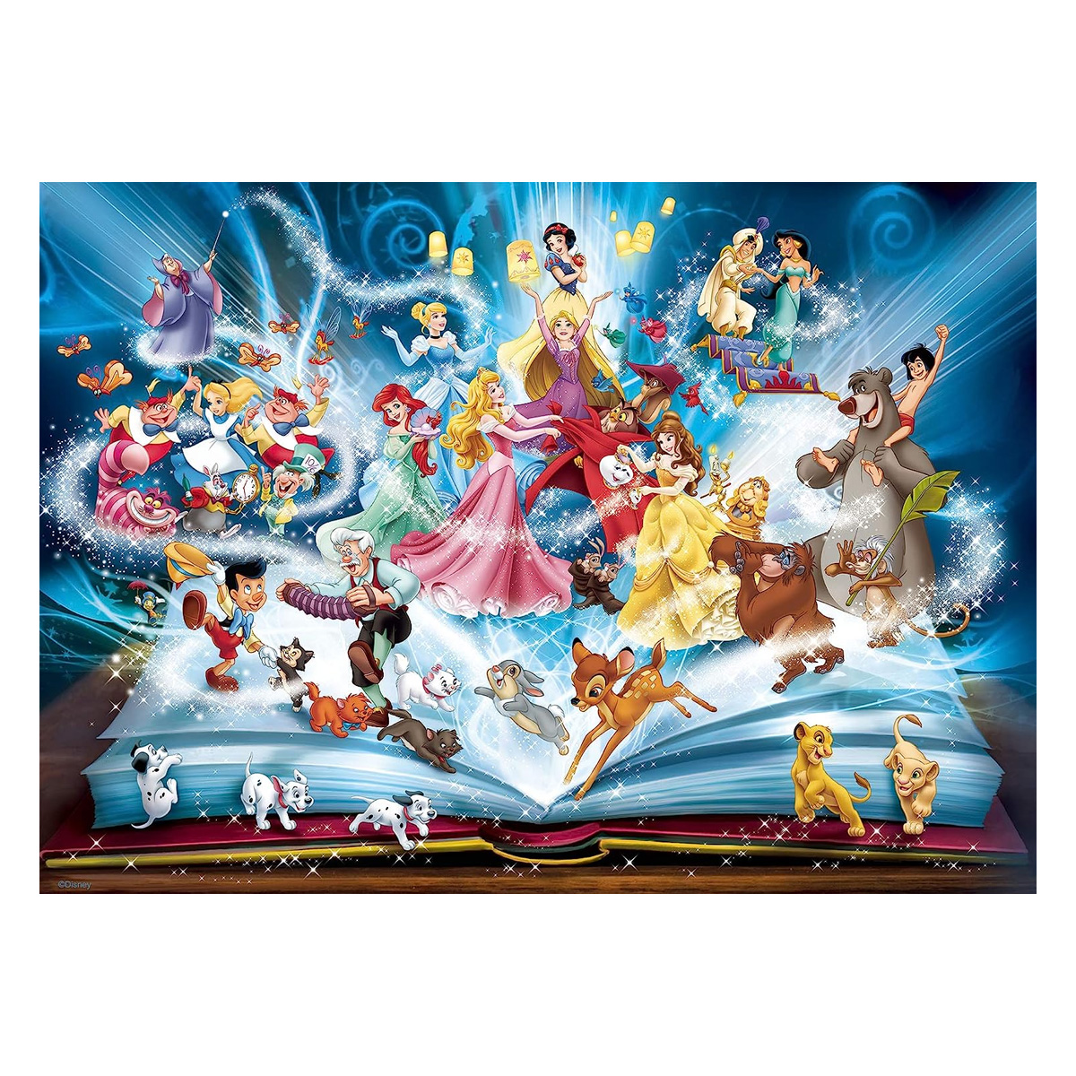 Rompecabezas El Libro Mágico Cuentos De Disney Ravensburger