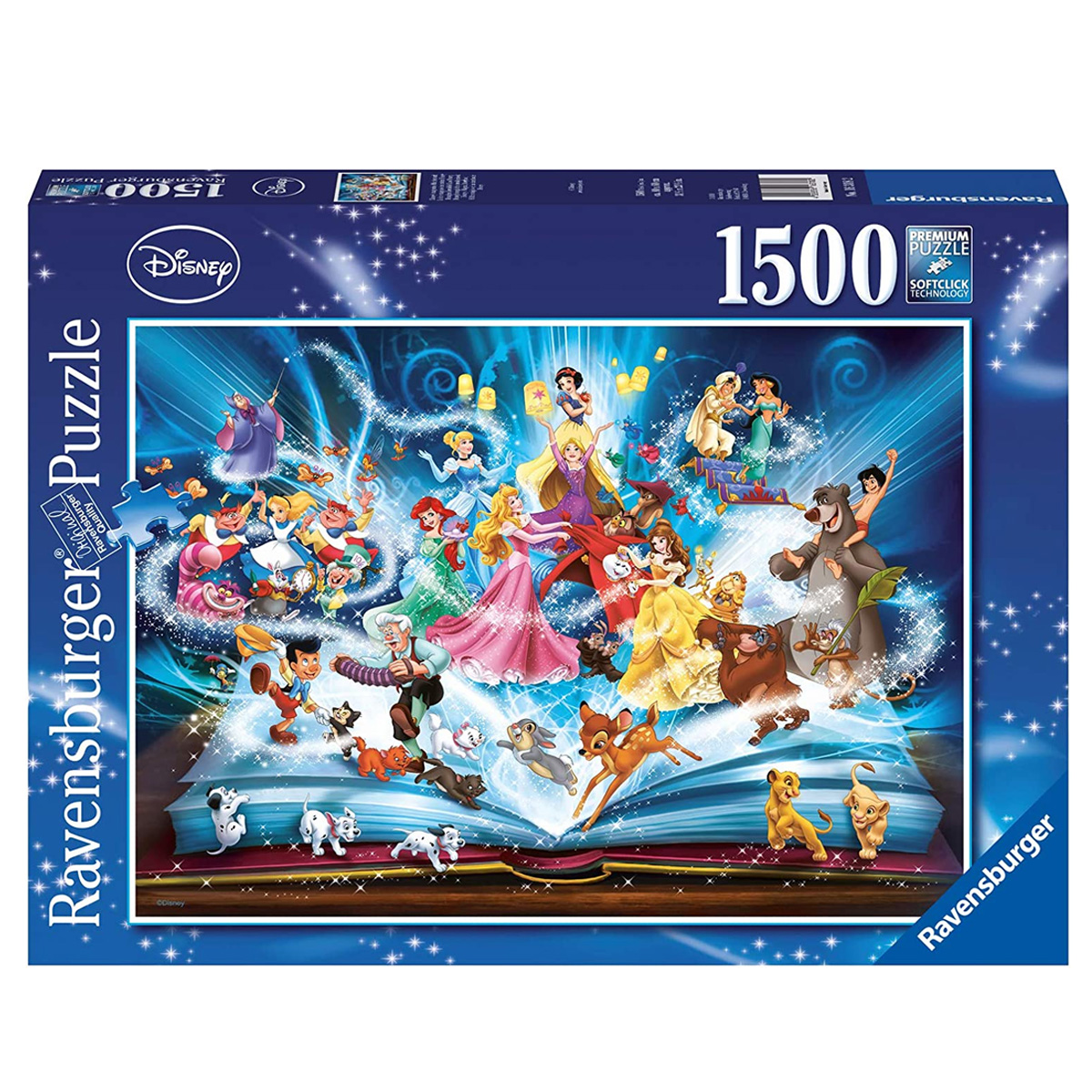 Rompecabezas El Libro Mágico Cuentos De Disney Ravensburger
