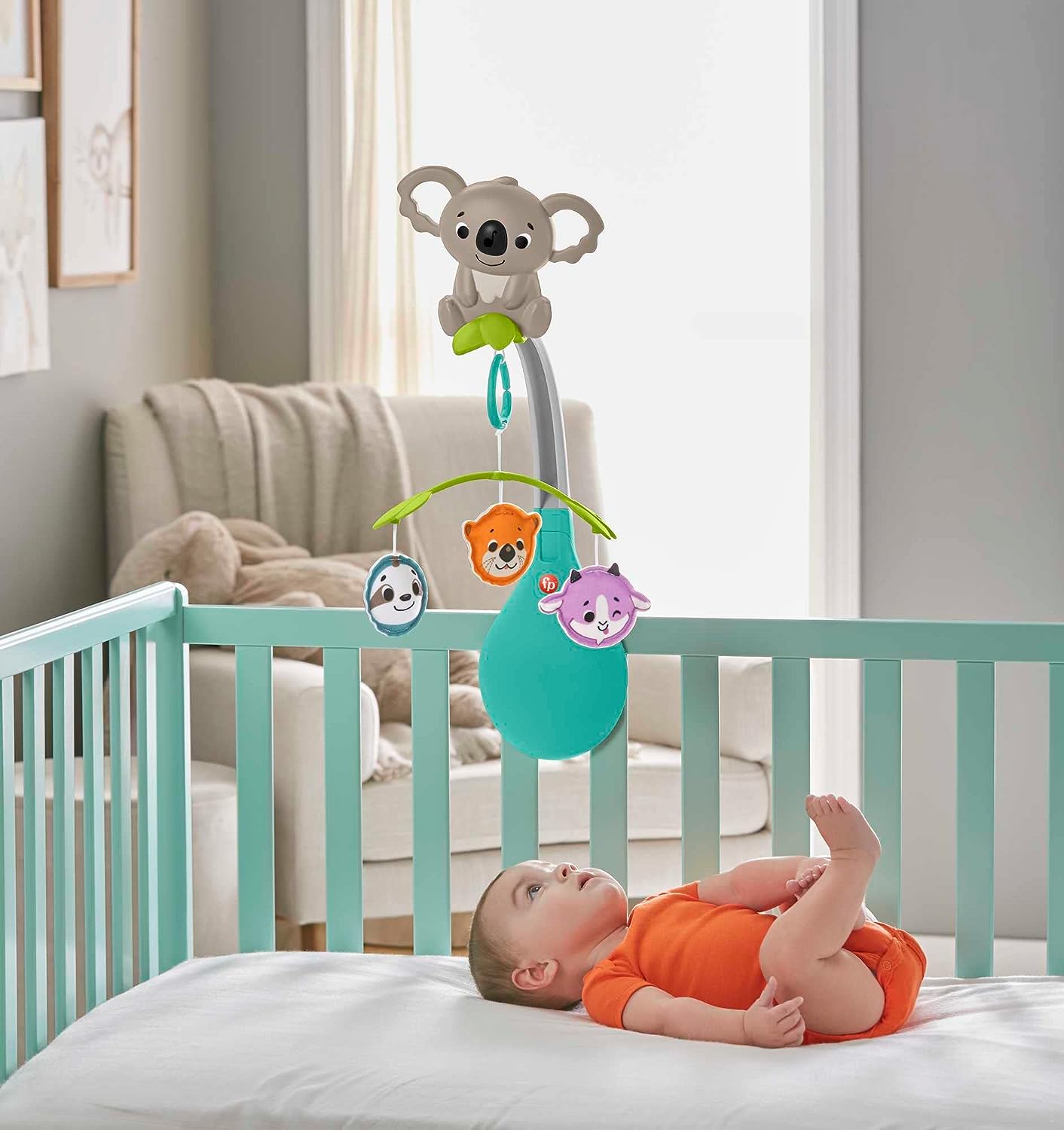 Fisher-price Móvil Dulces Sentidos Sensimals koala 3 en 1 