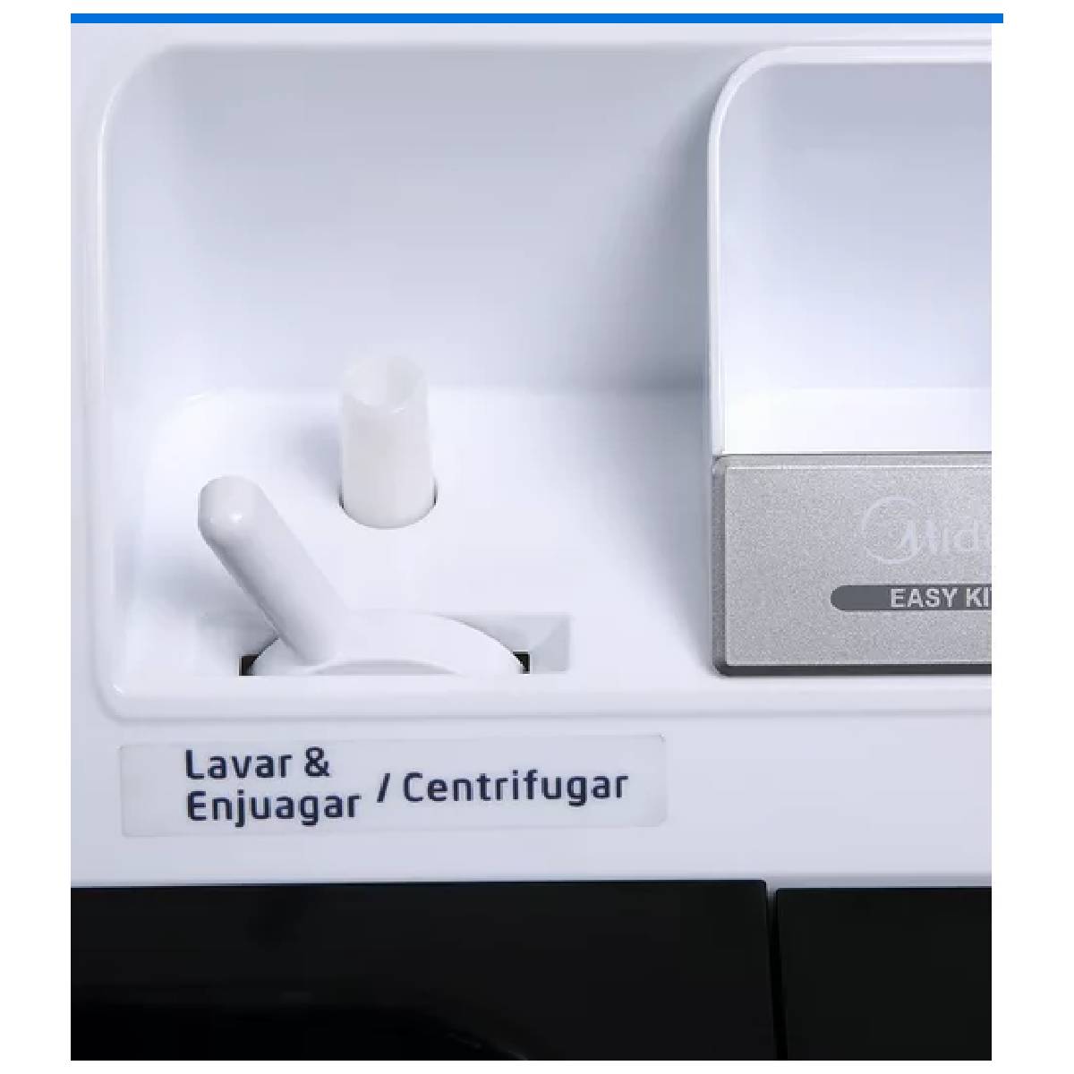 Lavadora Doble Tina 22kg Blanca Triple Función MTG01W22W-04