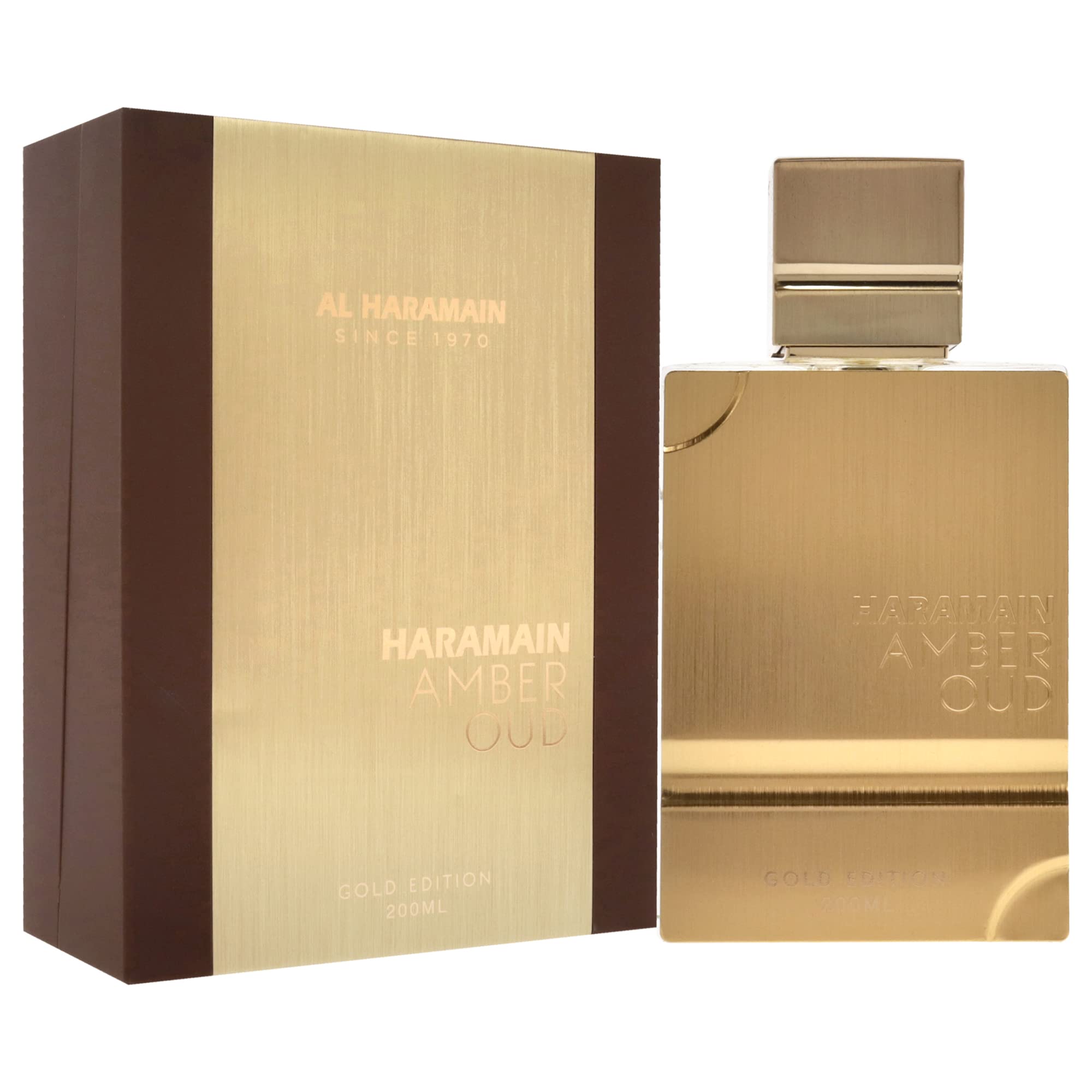 Perfume Haramain Amber Oud Gold 200ml Para Unisex