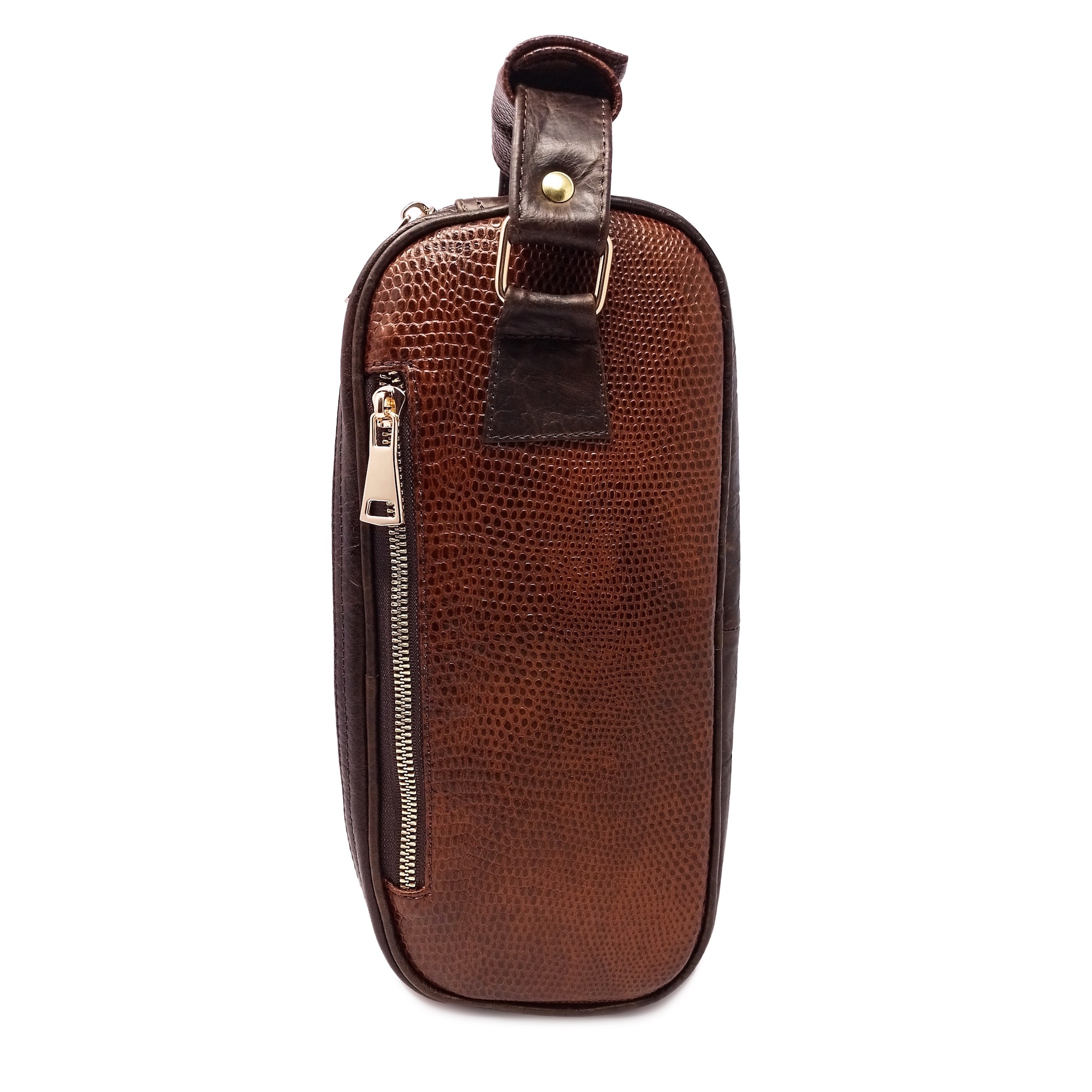 Neceser Dasalo En Piel Vacuno Grabado Con Tarjetero Para Caballero