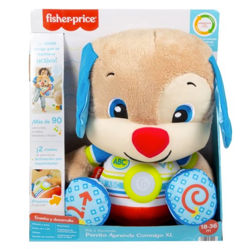 Rie y aprende perrito aprende conmigo fisher price new arrivals