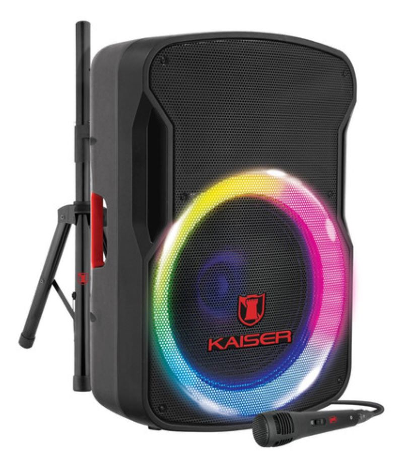 Bocina  Portatil Kaiser GEM-9515 Conexión Bluetooth 15"