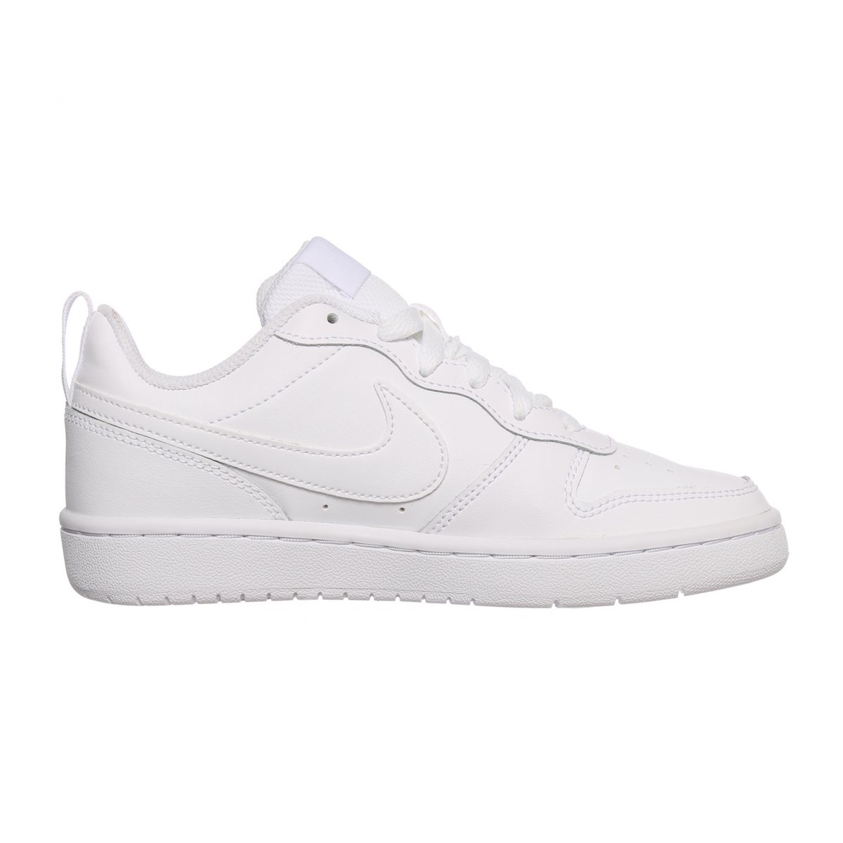 Tenis Nike Court Borough Low 2 GS Escolar Blanco