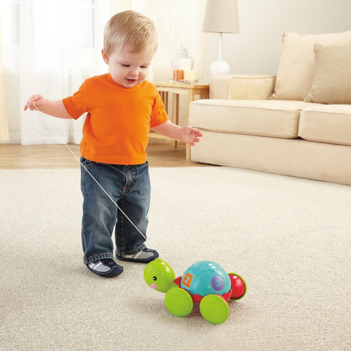 Fisher-Price Juguete para Bebés Tortuga de Aprendizaje