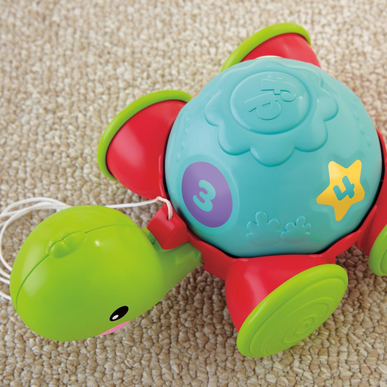 Fisher-Price Juguete para Bebés Tortuga de Aprendizaje