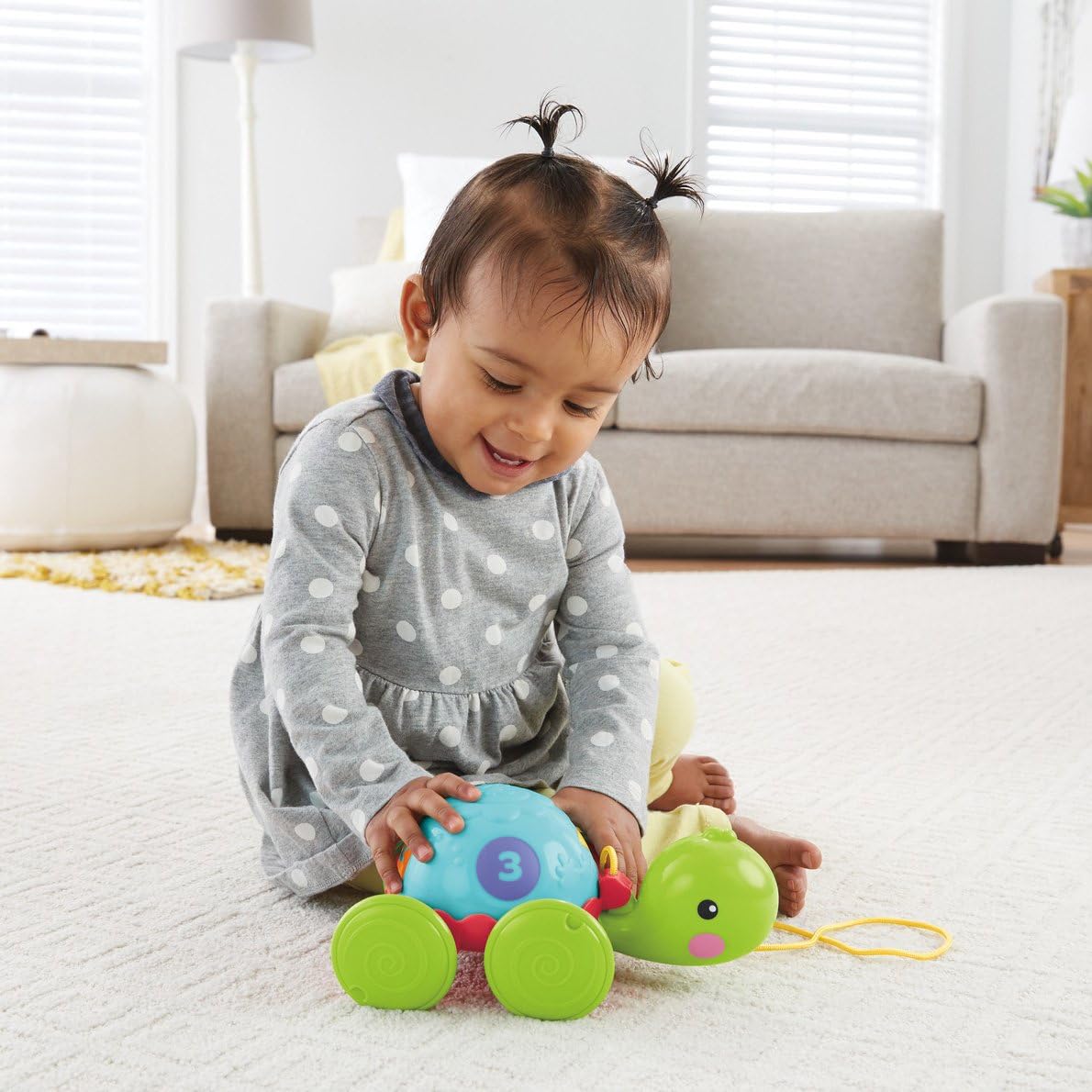 Fisher-Price Juguete para Bebés Tortuga de Aprendizaje