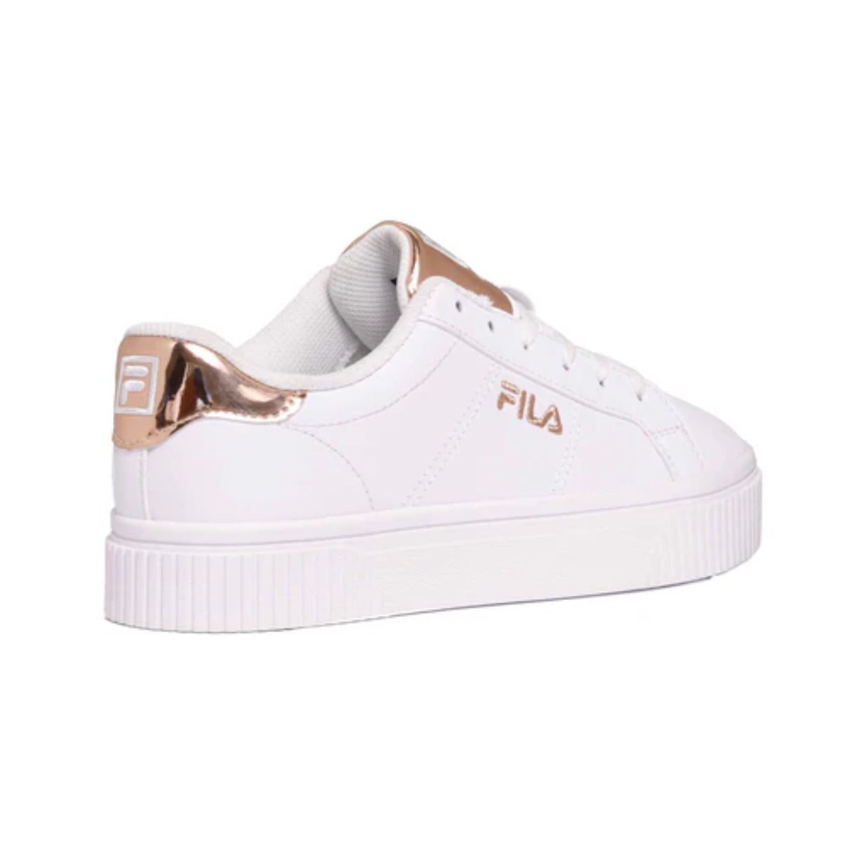 Tenis Casual Fila Panache Blanco/Mujer Plataforma 5CM00771-136