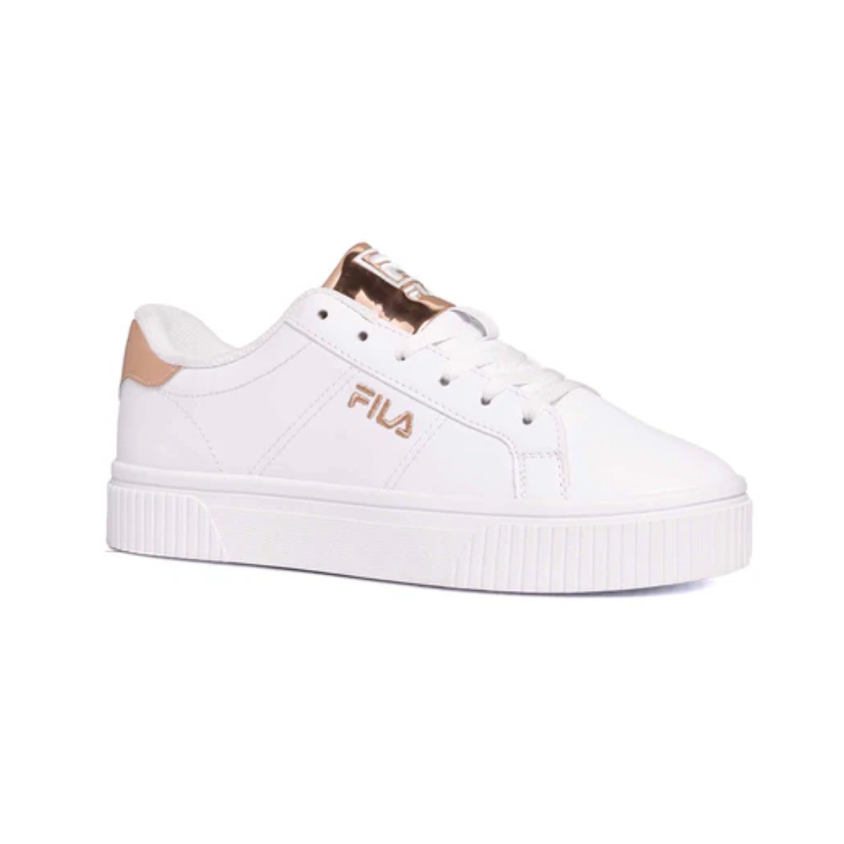 Tenis Casual Fila Panache Blanco/Mujer Plataforma 5CM00771-136