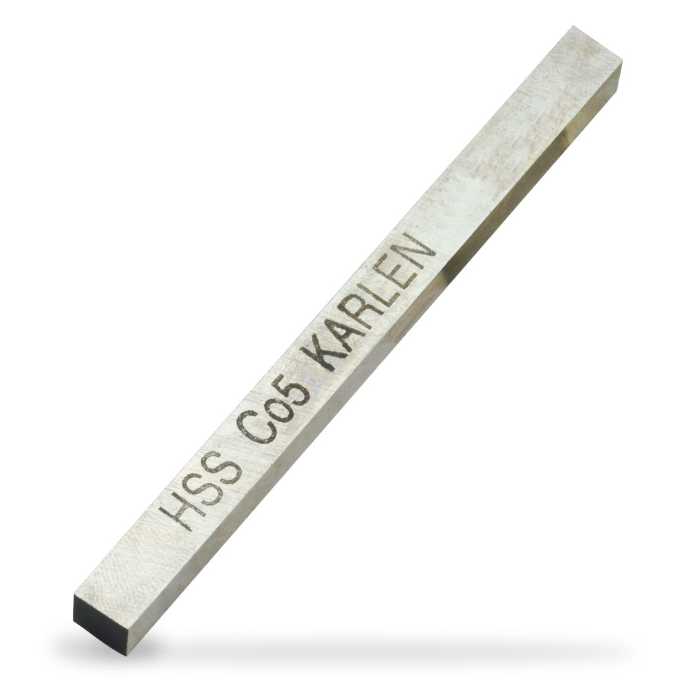 Buril Cuadrado HSS alta velocidad De Cobalto 12mm x 100mm Son ideales para desbastar, cortar, carear, etc.