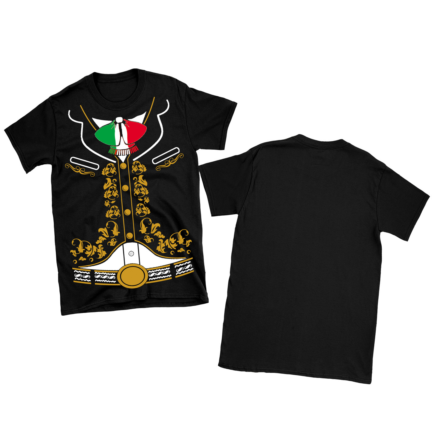 Playera Mariachi Charro Independencia 16 de septiembre Caballero Dama y Niño