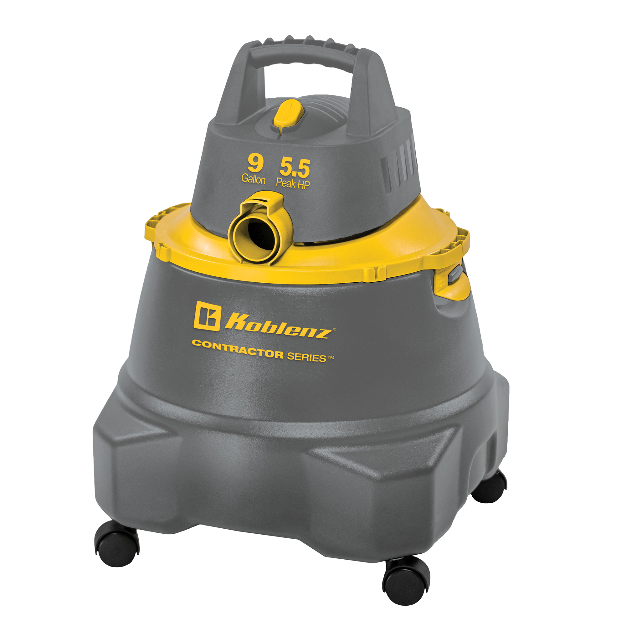 Aspiradora de uso Rudo Koblenz WD-9 C212 9 Gal. para Taller Gris.