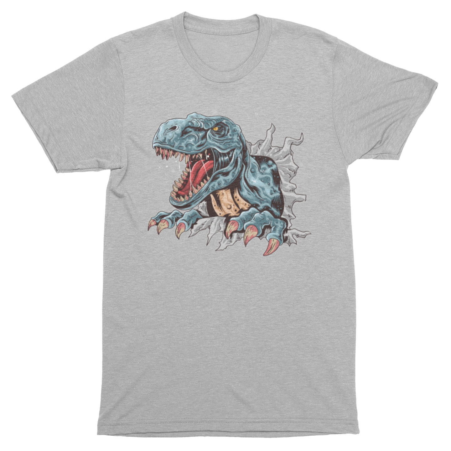 Playera Caballero y Dama Tiranosaurio Rex Dino Dinosaurios 