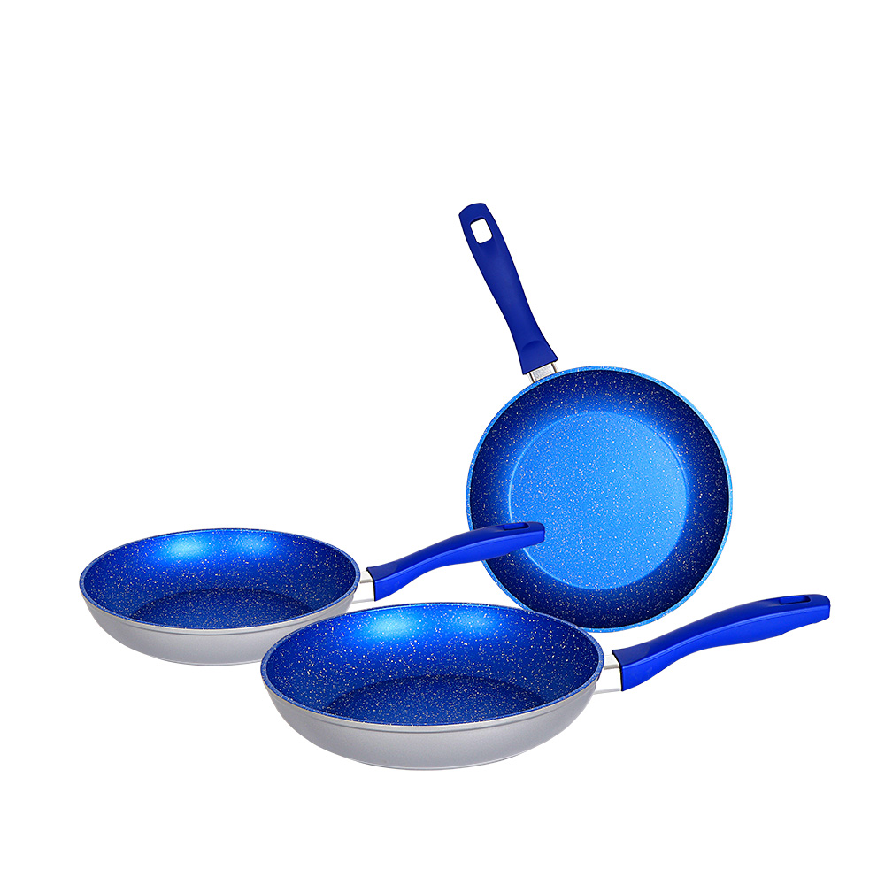 JUEGO DE 3 SARTENES DE ZAFIRO 20, 24, 28 CMS FLAVOR PAN